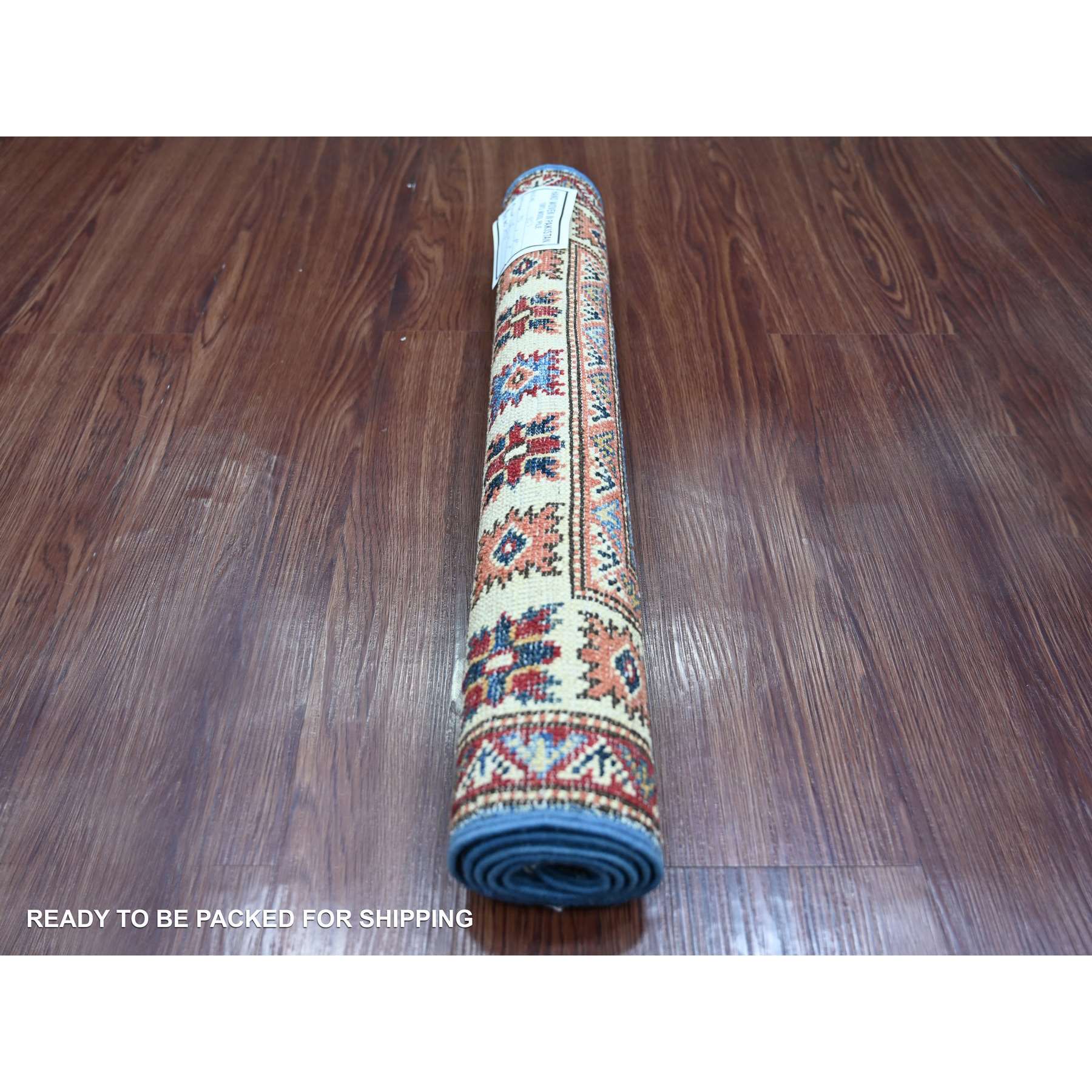 Tribal-Geometric-Hand-Knotted-Rug-109870