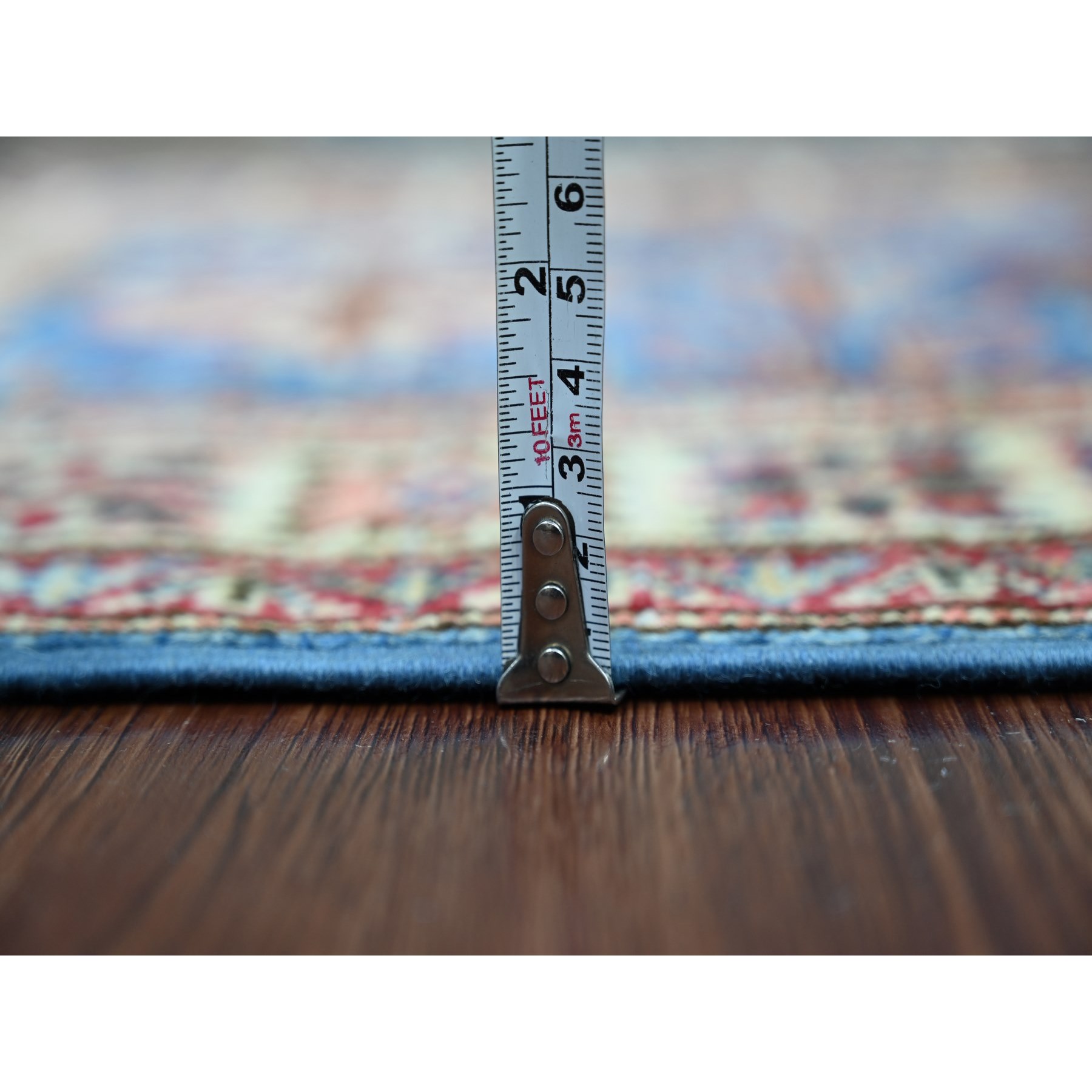 Tribal-Geometric-Hand-Knotted-Rug-109870
