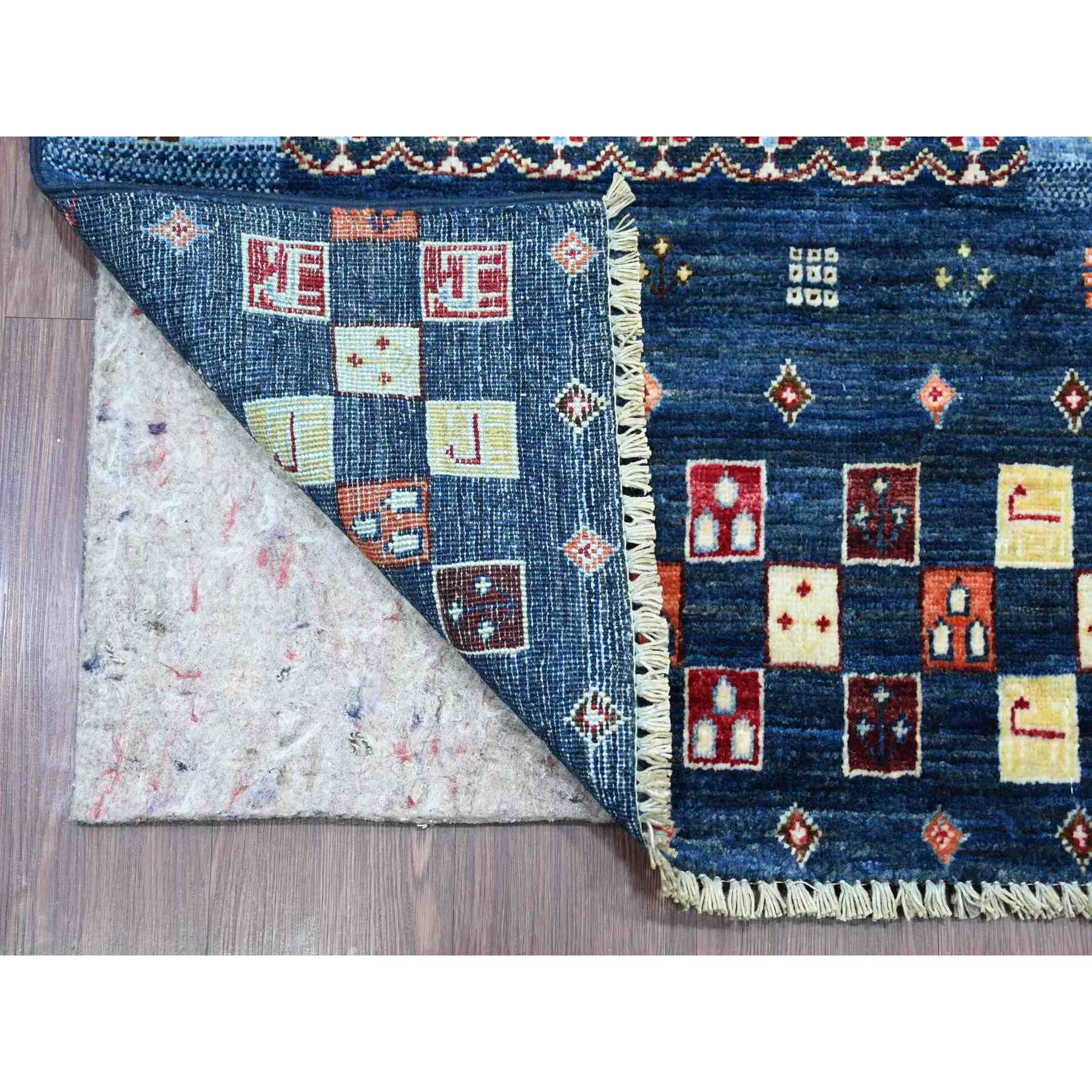 Tribal-Geometric-Hand-Knotted-Rug-109980