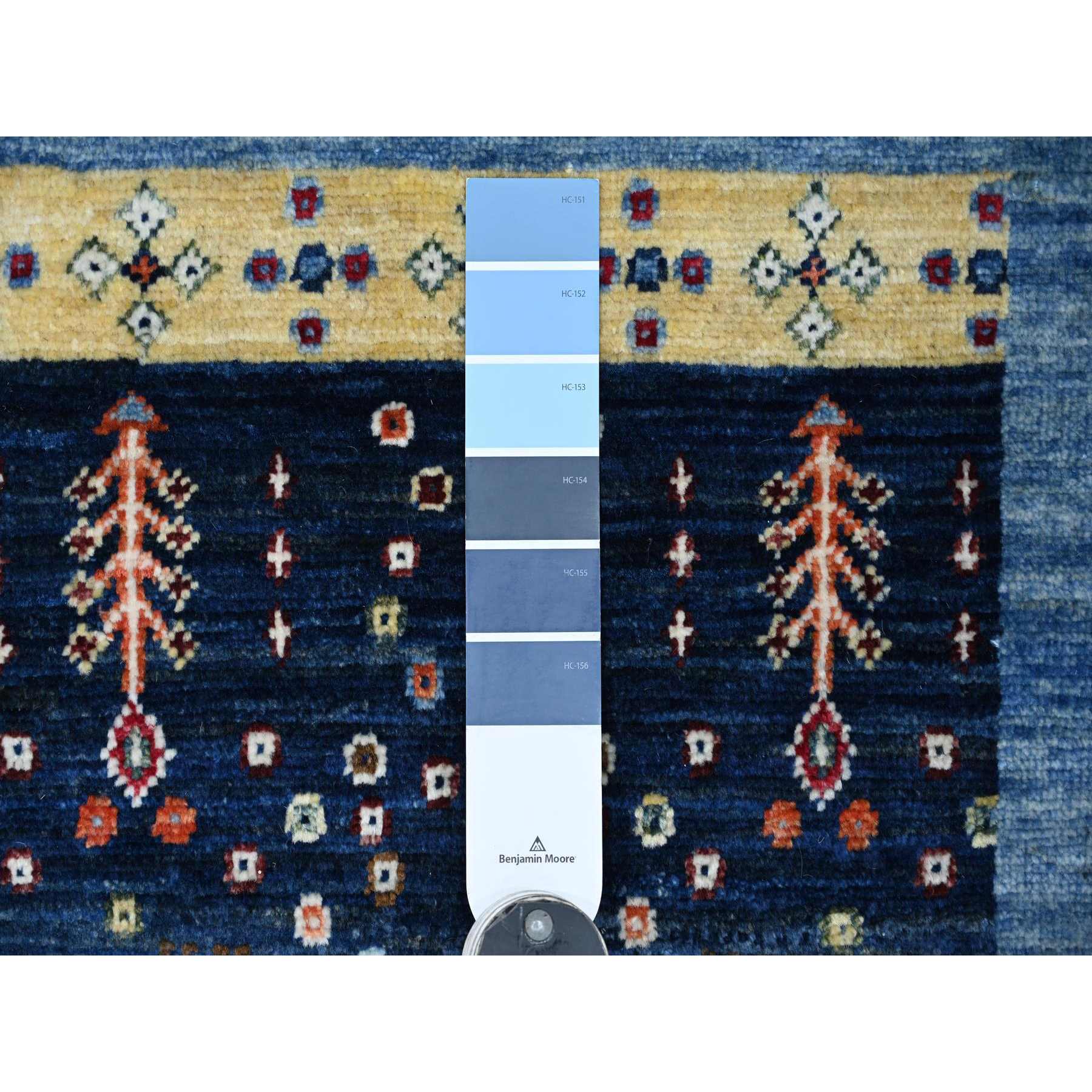 Tribal-Geometric-Hand-Knotted-Rug-109980