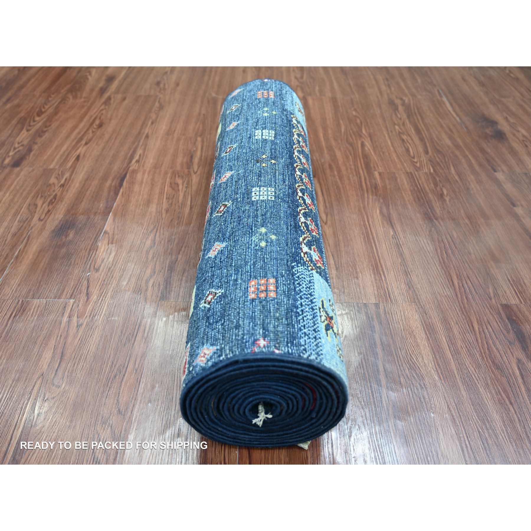Tribal-Geometric-Hand-Knotted-Rug-109980