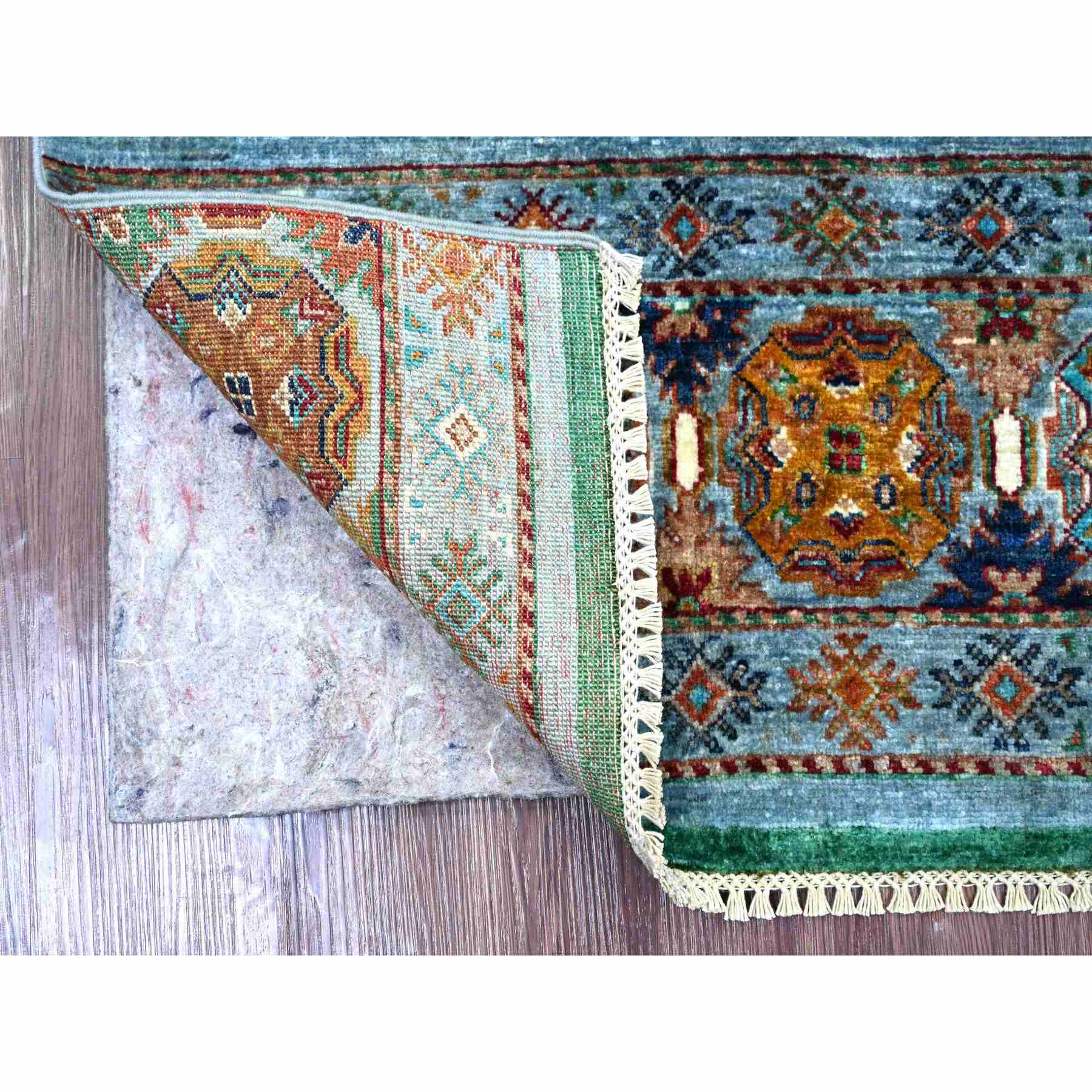 Tribal-Geometric-Hand-Knotted-Rug-109990