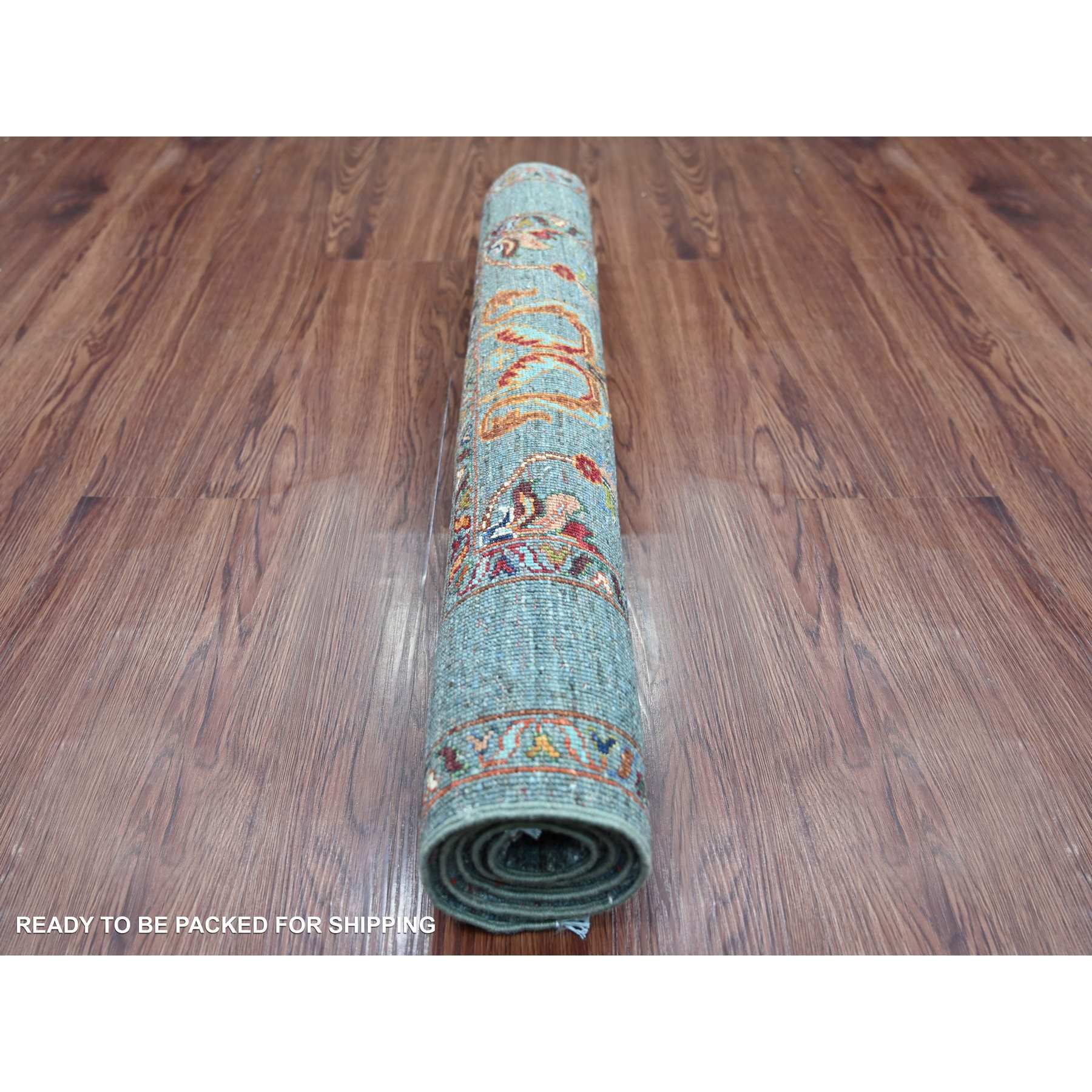 Tribal-Geometric-Hand-Knotted-Rug-109995