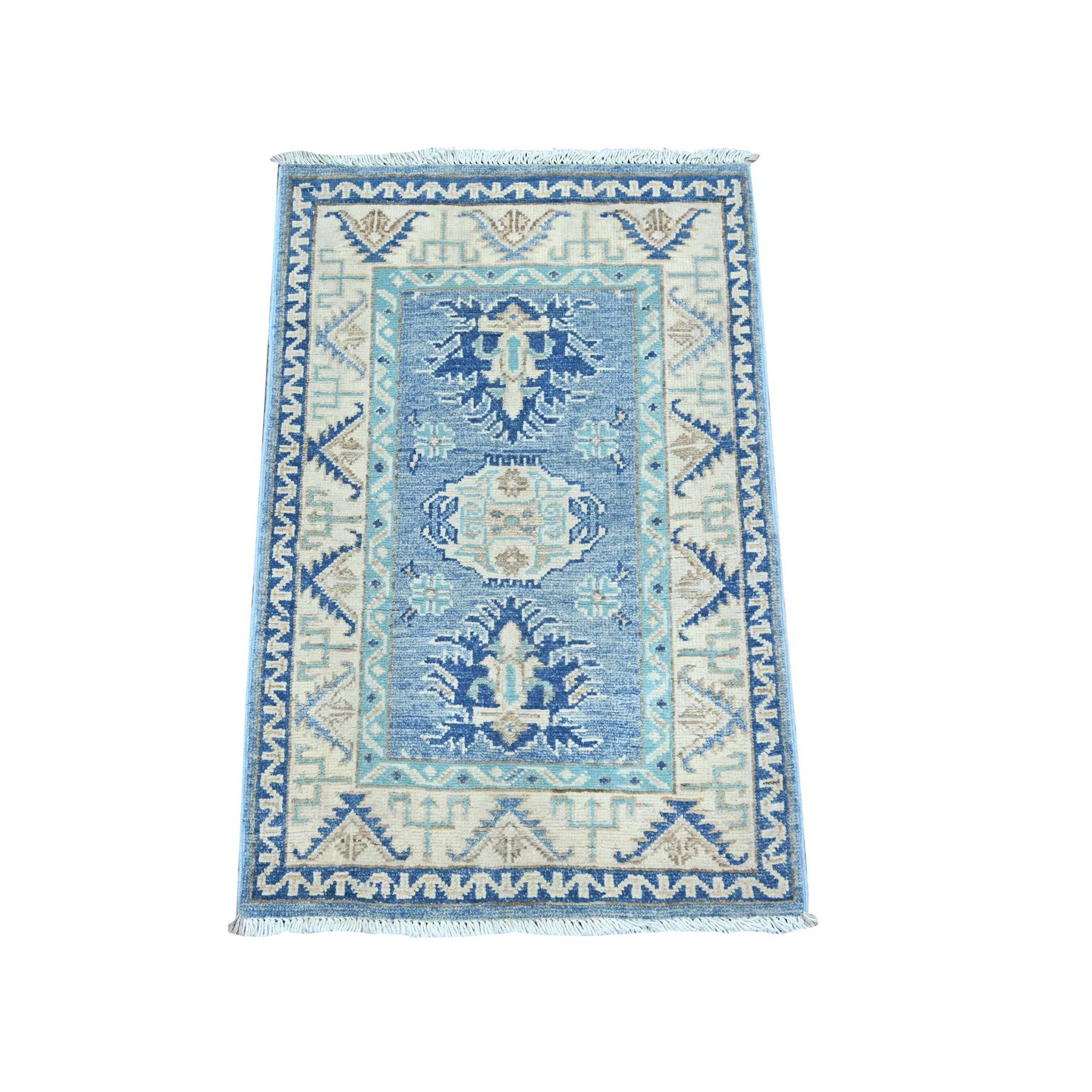 Kazak-Hand-Knotted-Rug-110055