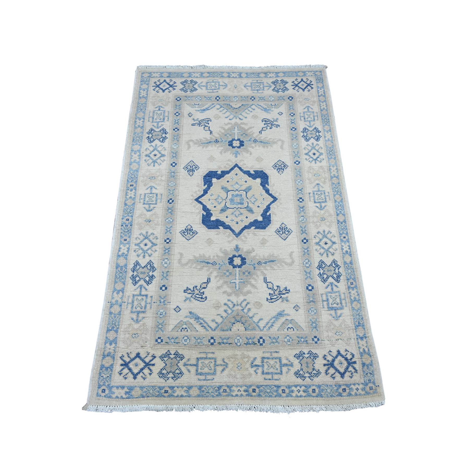 Kazak-Hand-Knotted-Rug-110095