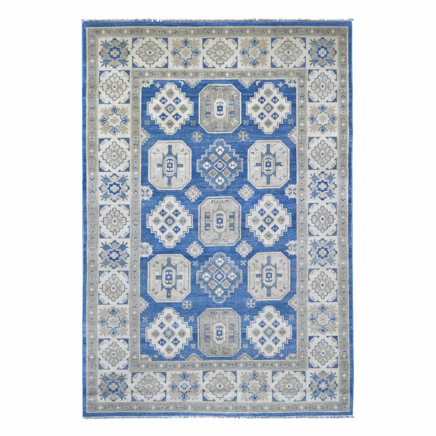 Kazak-Hand-Knotted-Rug-110110