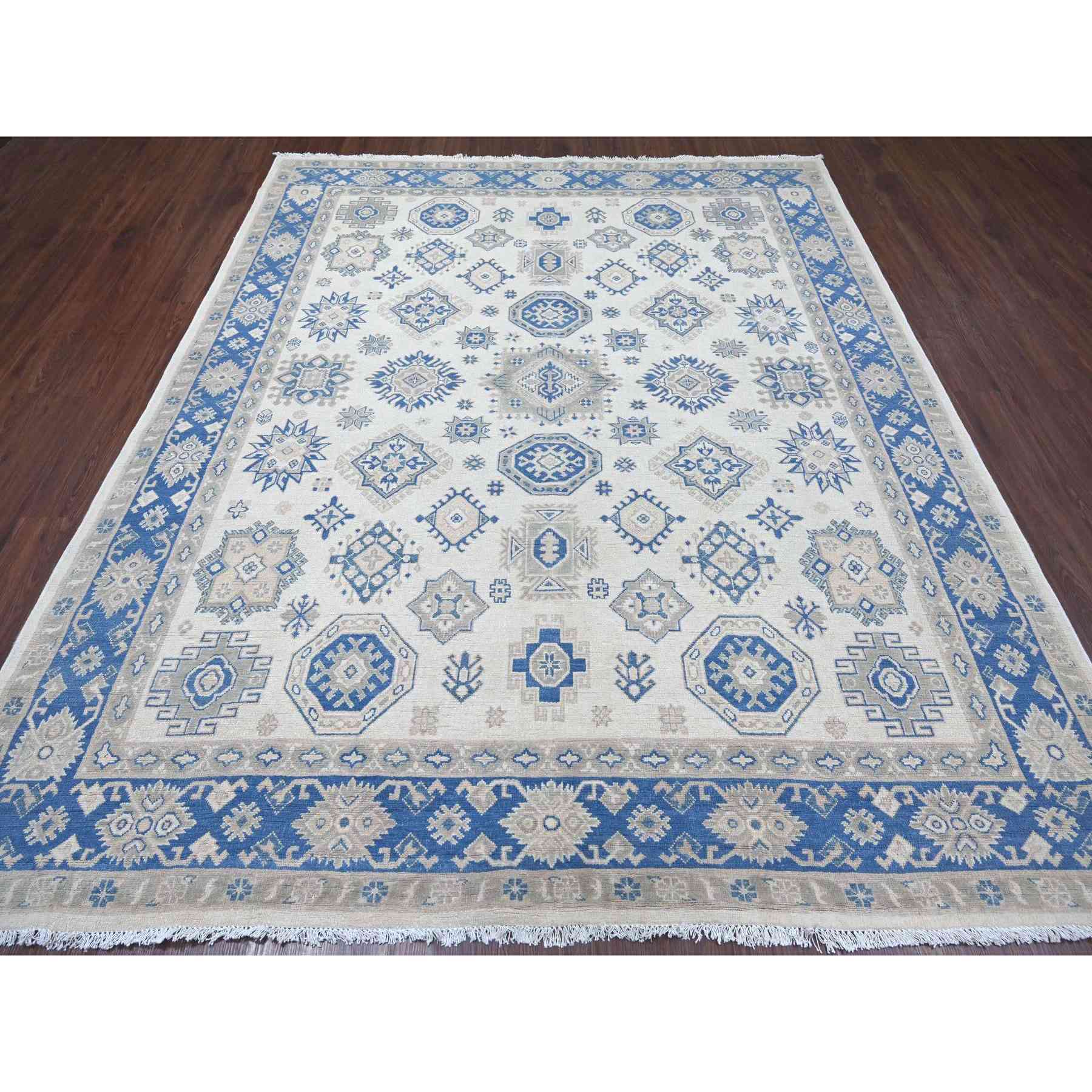Kazak-Hand-Knotted-Rug-110980