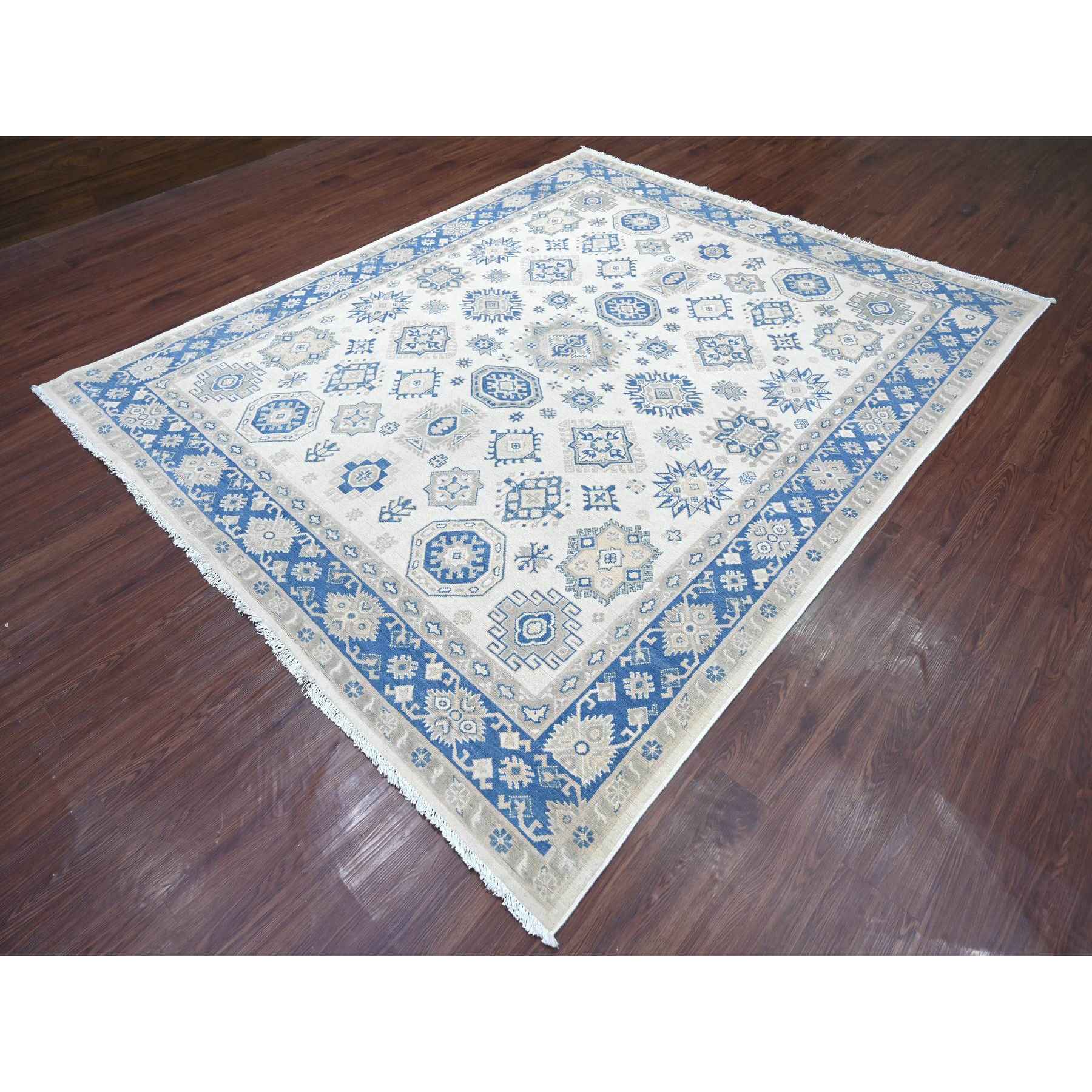 Kazak-Hand-Knotted-Rug-110980