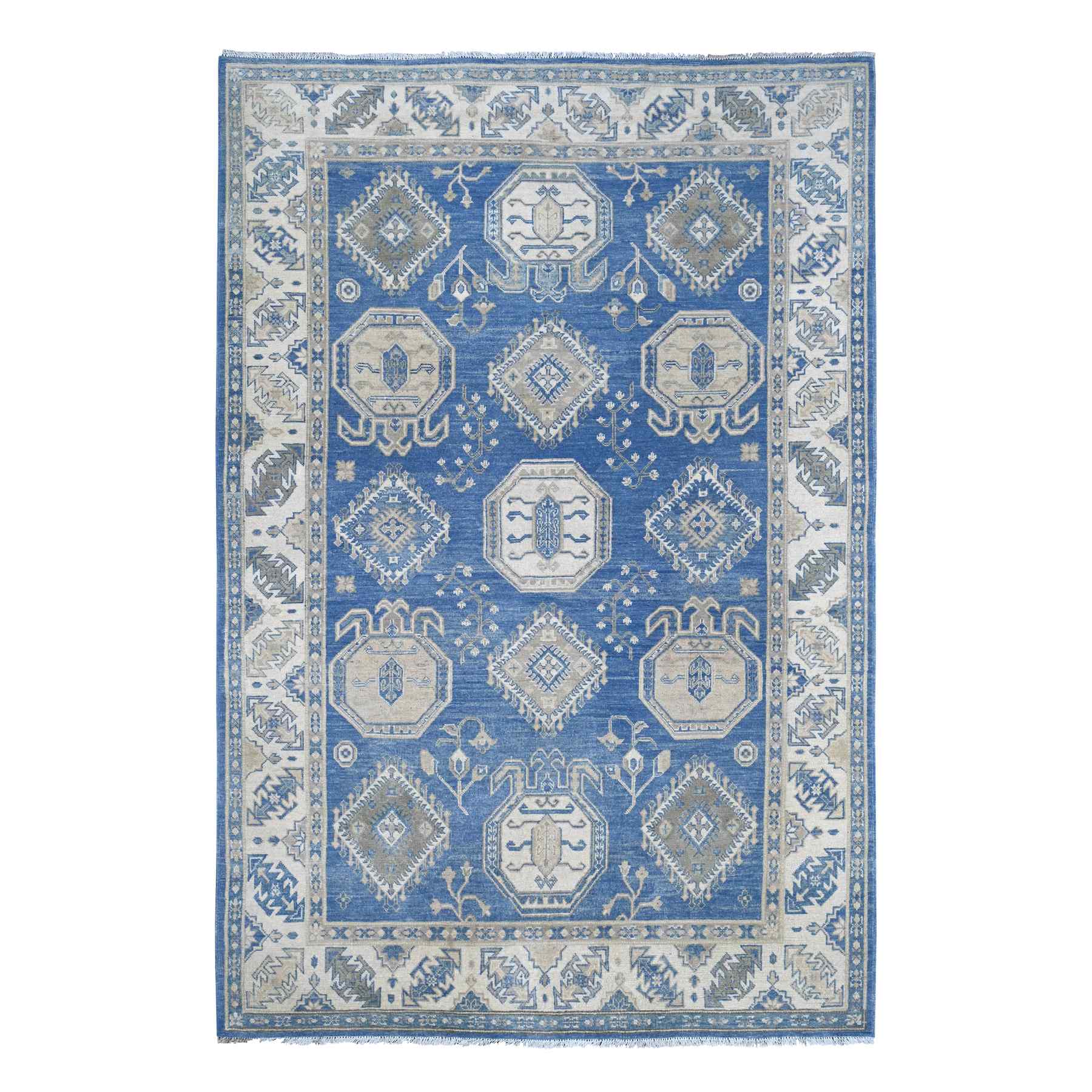 Kazak-Hand-Knotted-Rug-110985