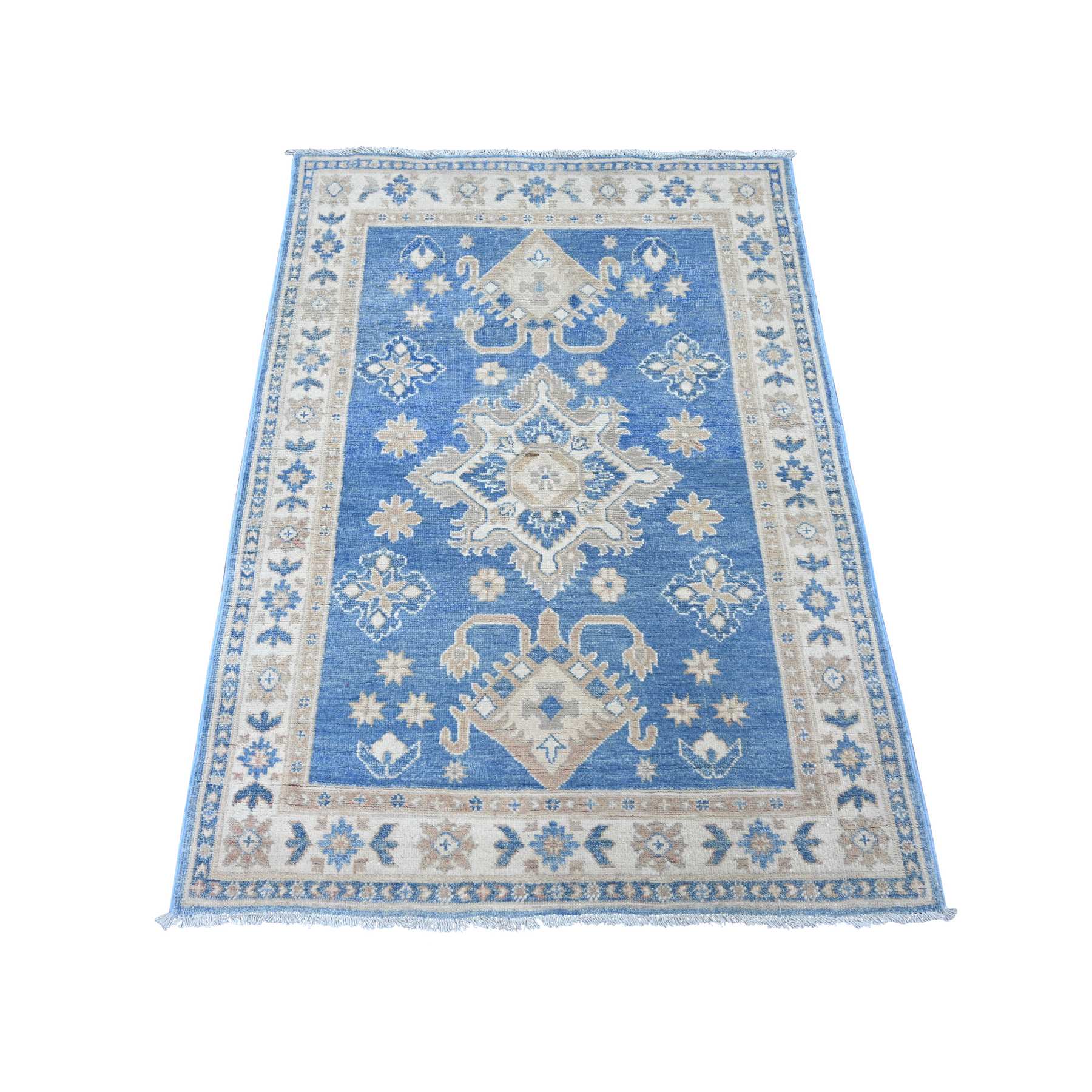 Kazak-Hand-Knotted-Rug-110995