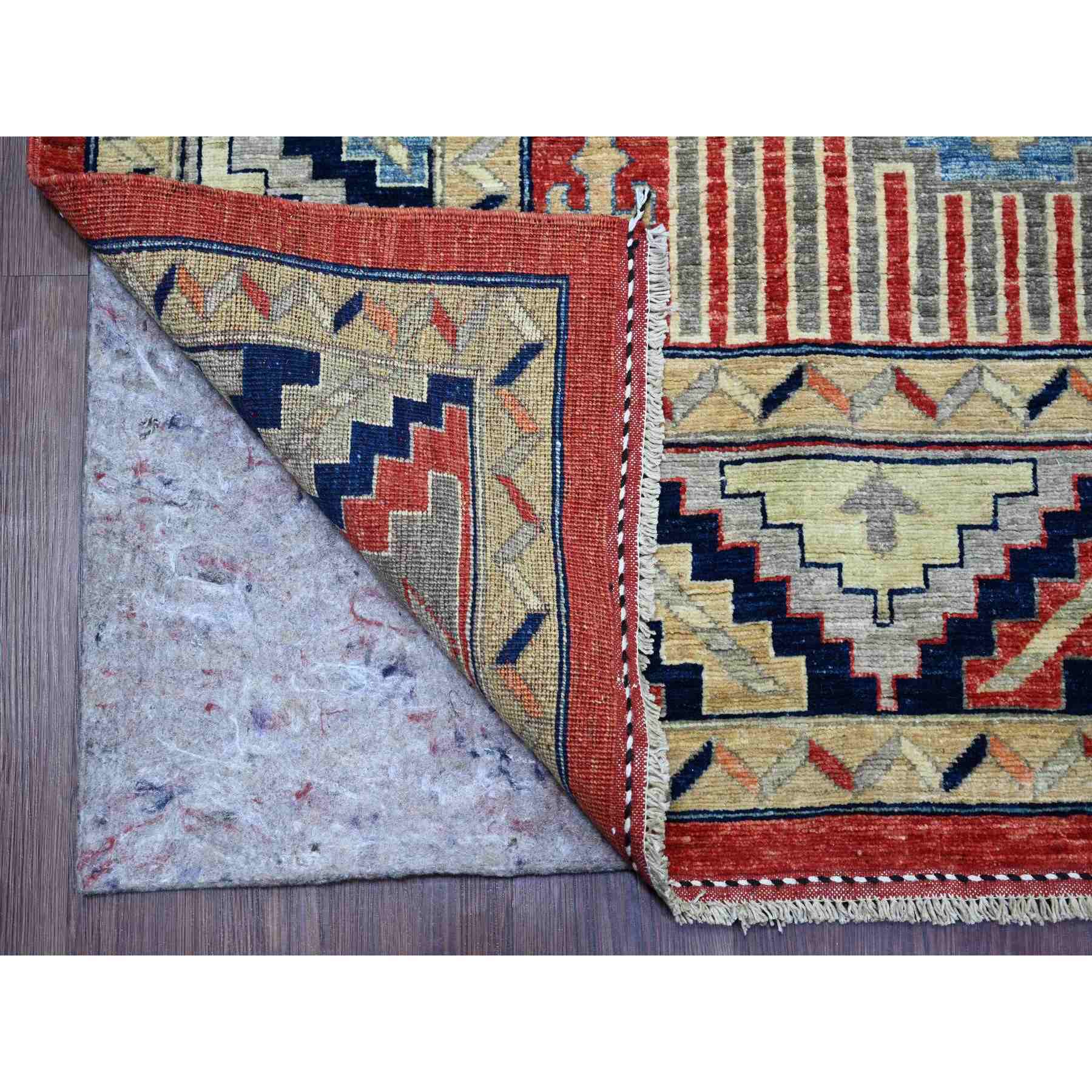 Kazak-Hand-Knotted-Rug-112175
