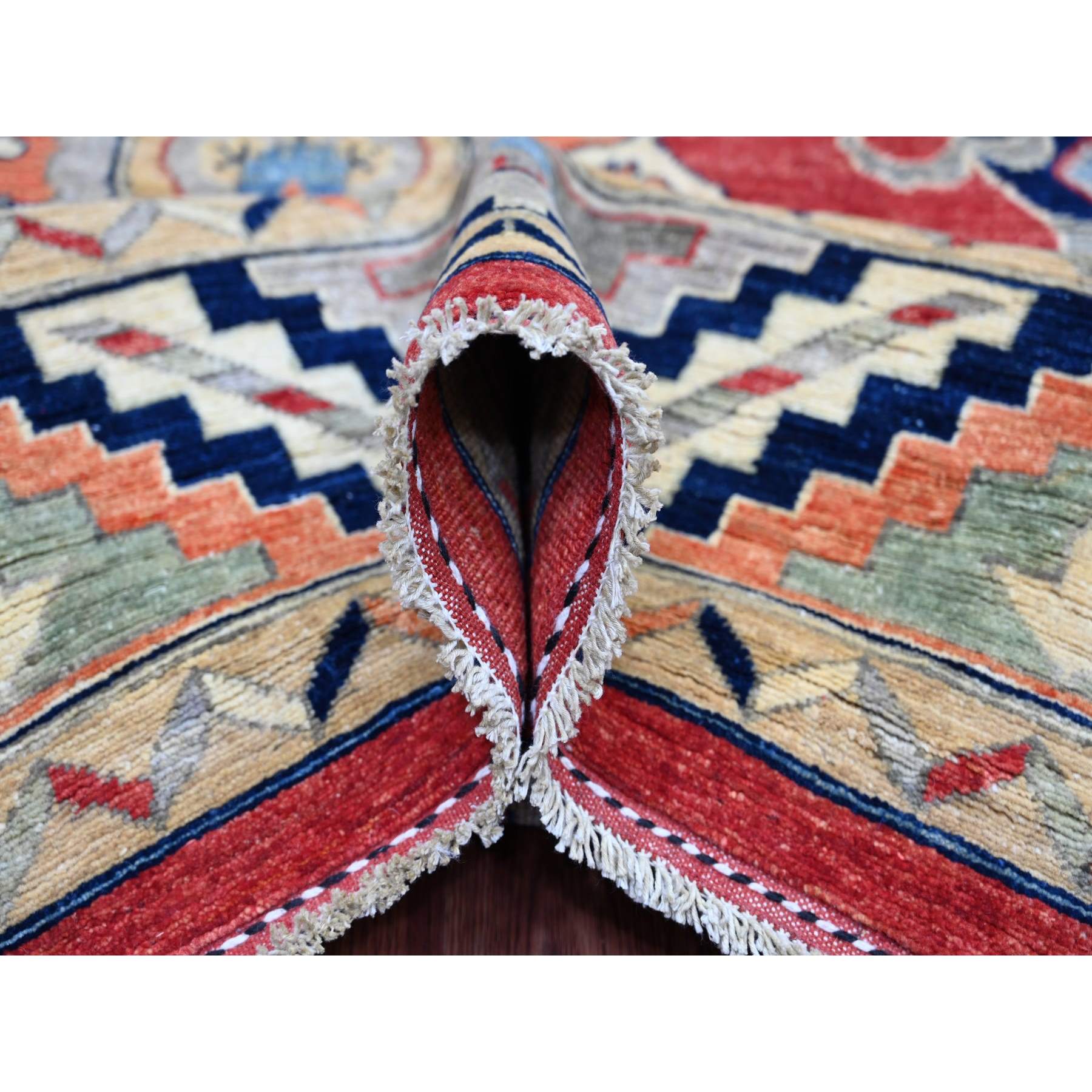 Kazak-Hand-Knotted-Rug-112175