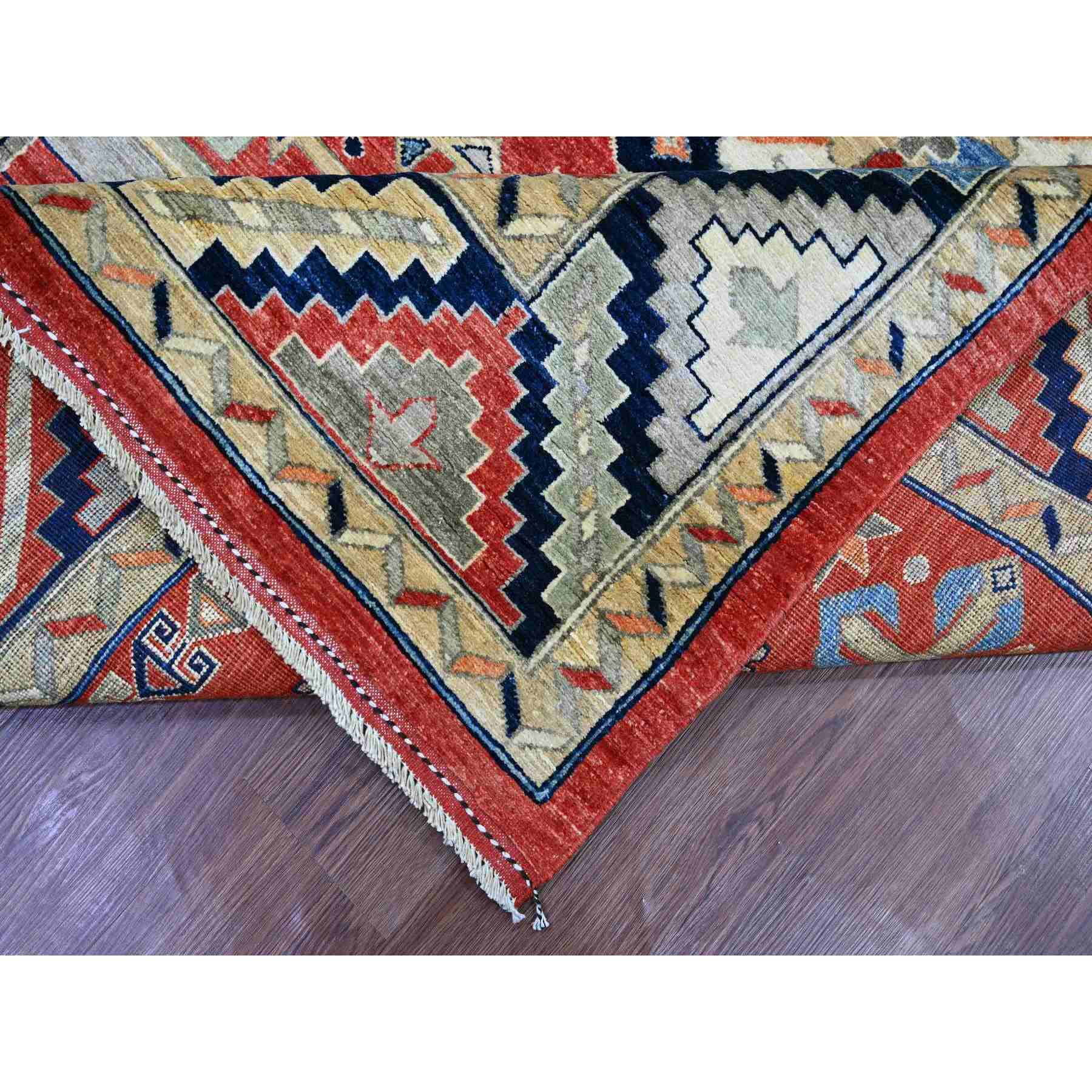 Kazak-Hand-Knotted-Rug-112175