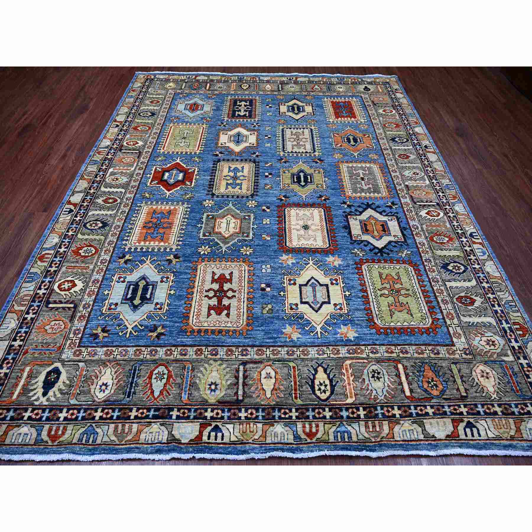 Kazak-Hand-Knotted-Rug-112180