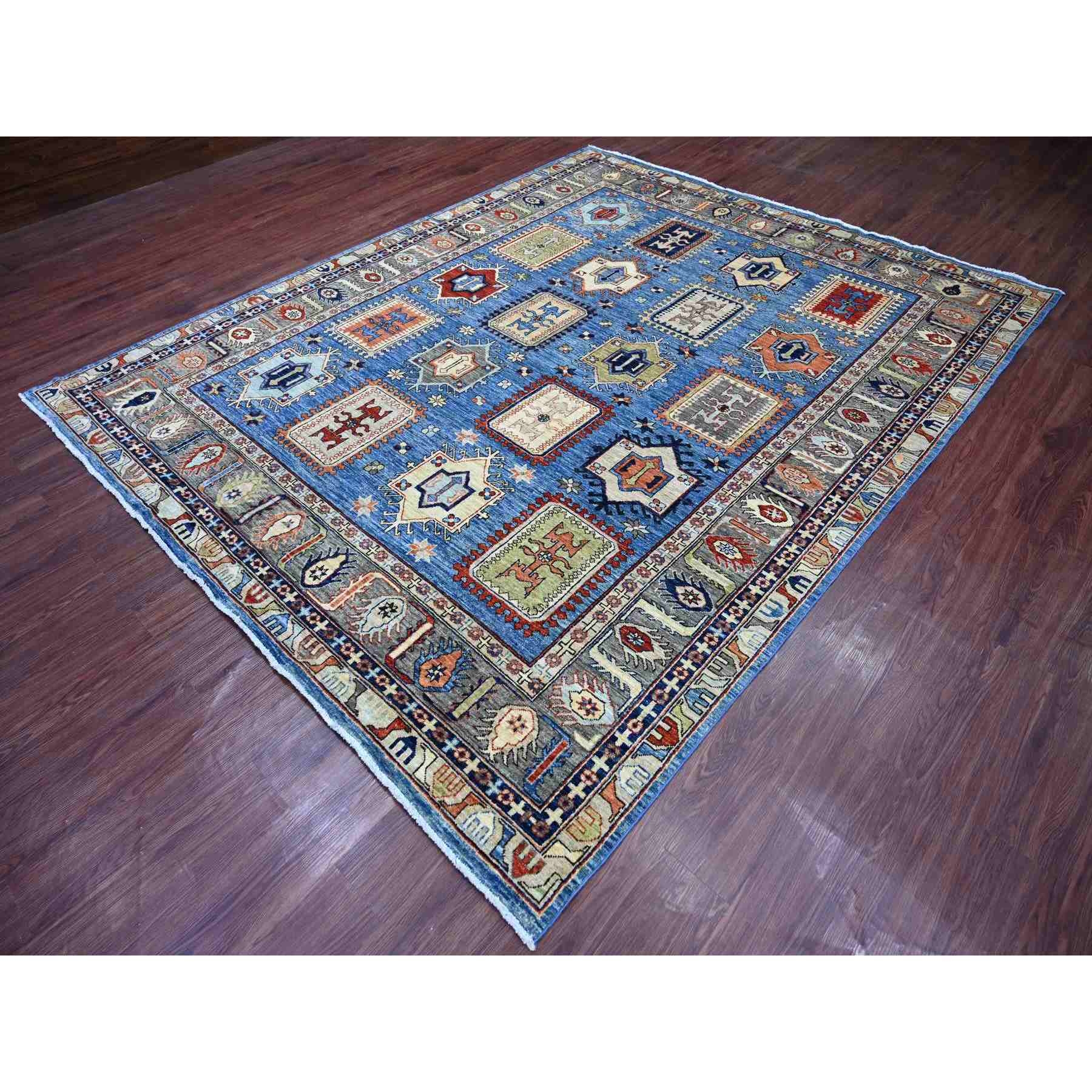 Kazak-Hand-Knotted-Rug-112180