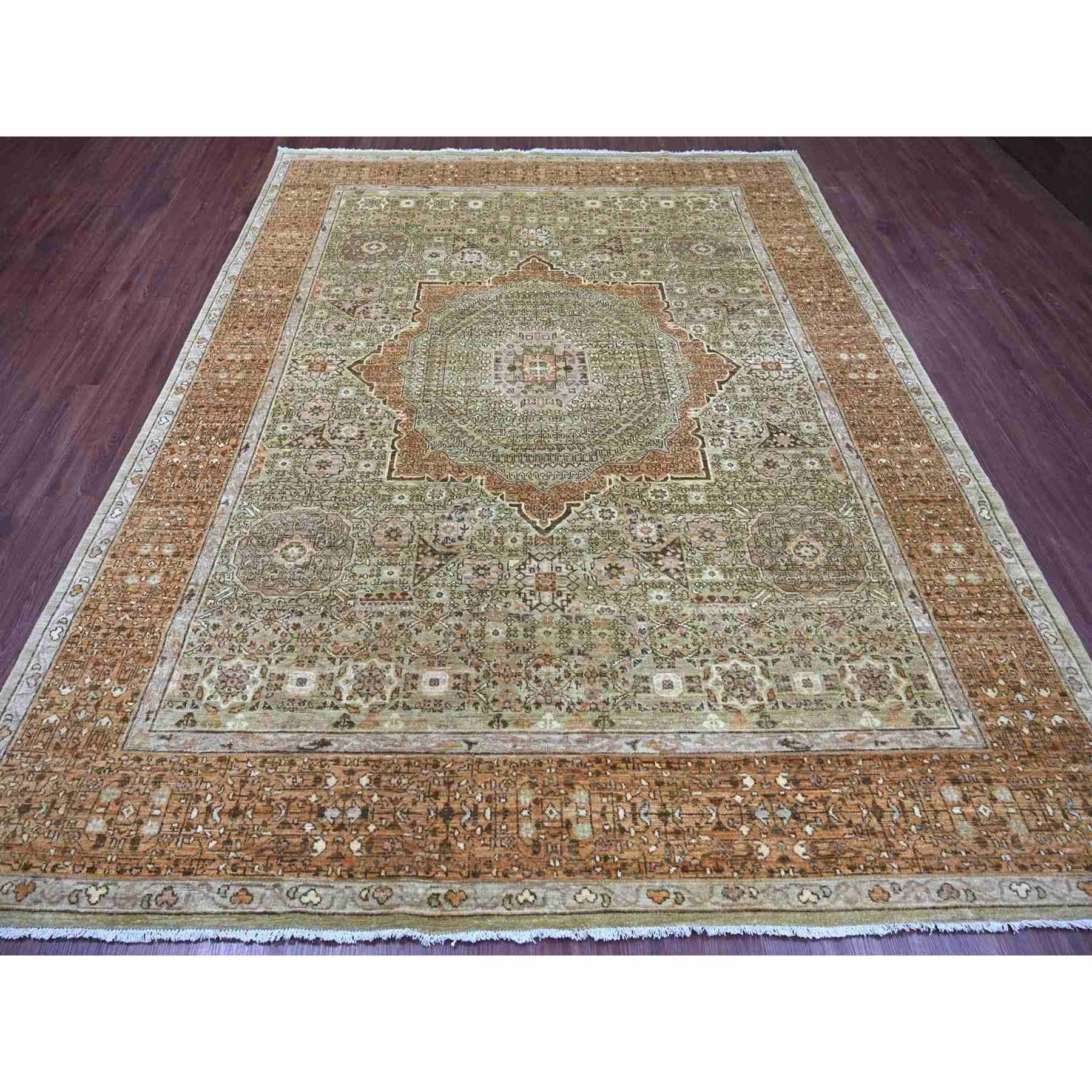 Mamluk-Hand-Knotted-Rug-110500