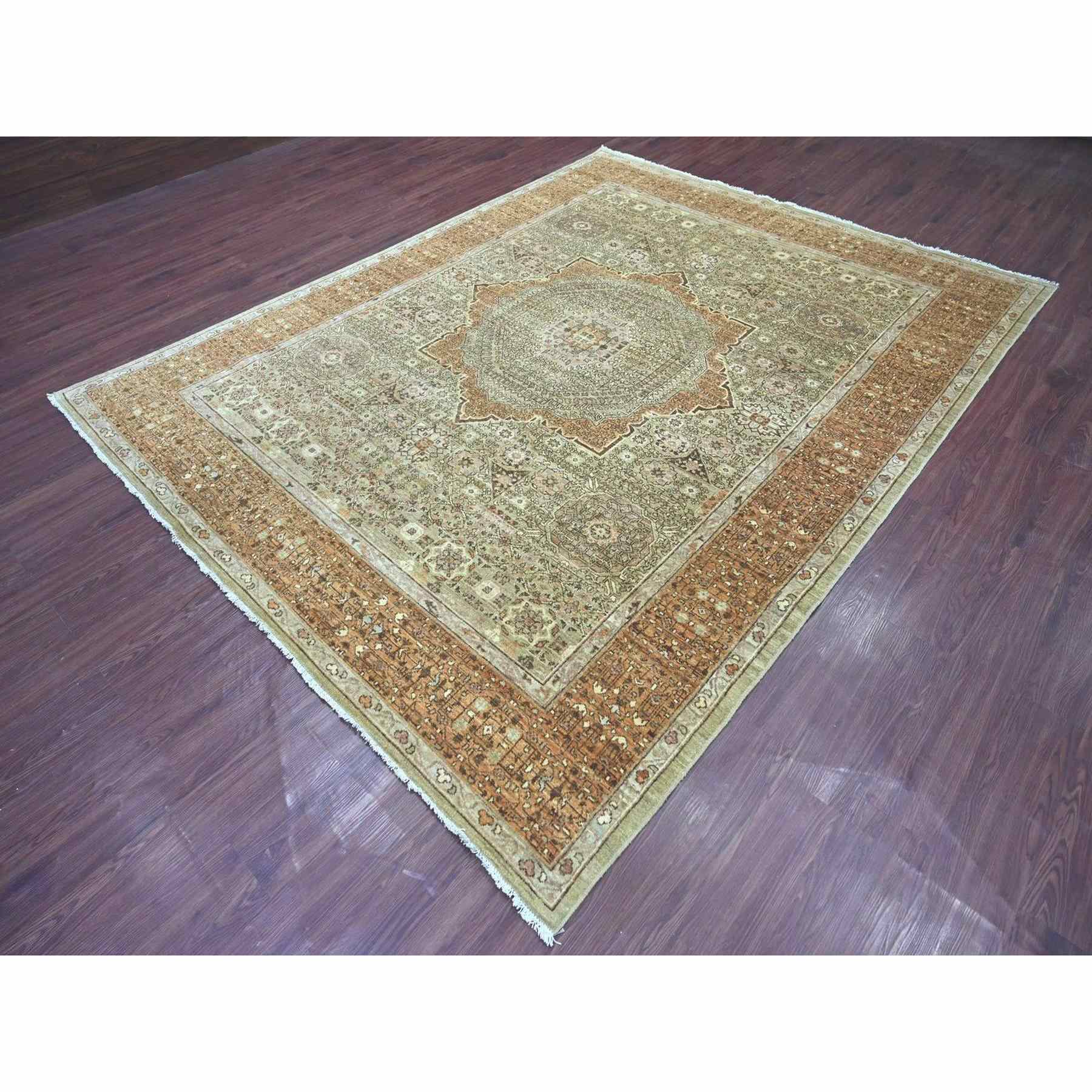 Mamluk-Hand-Knotted-Rug-110500