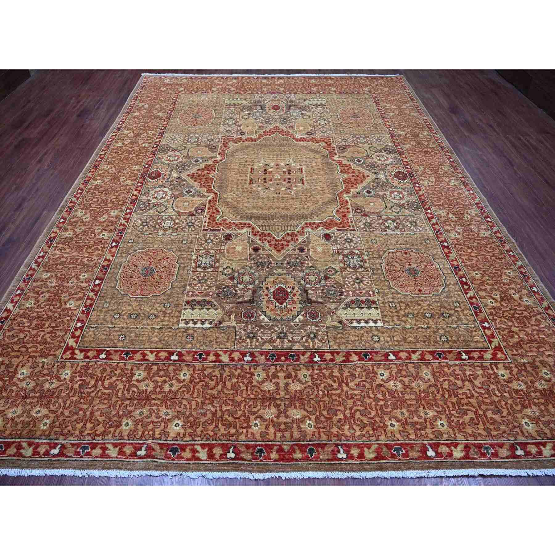 Mamluk-Hand-Knotted-Rug-110505