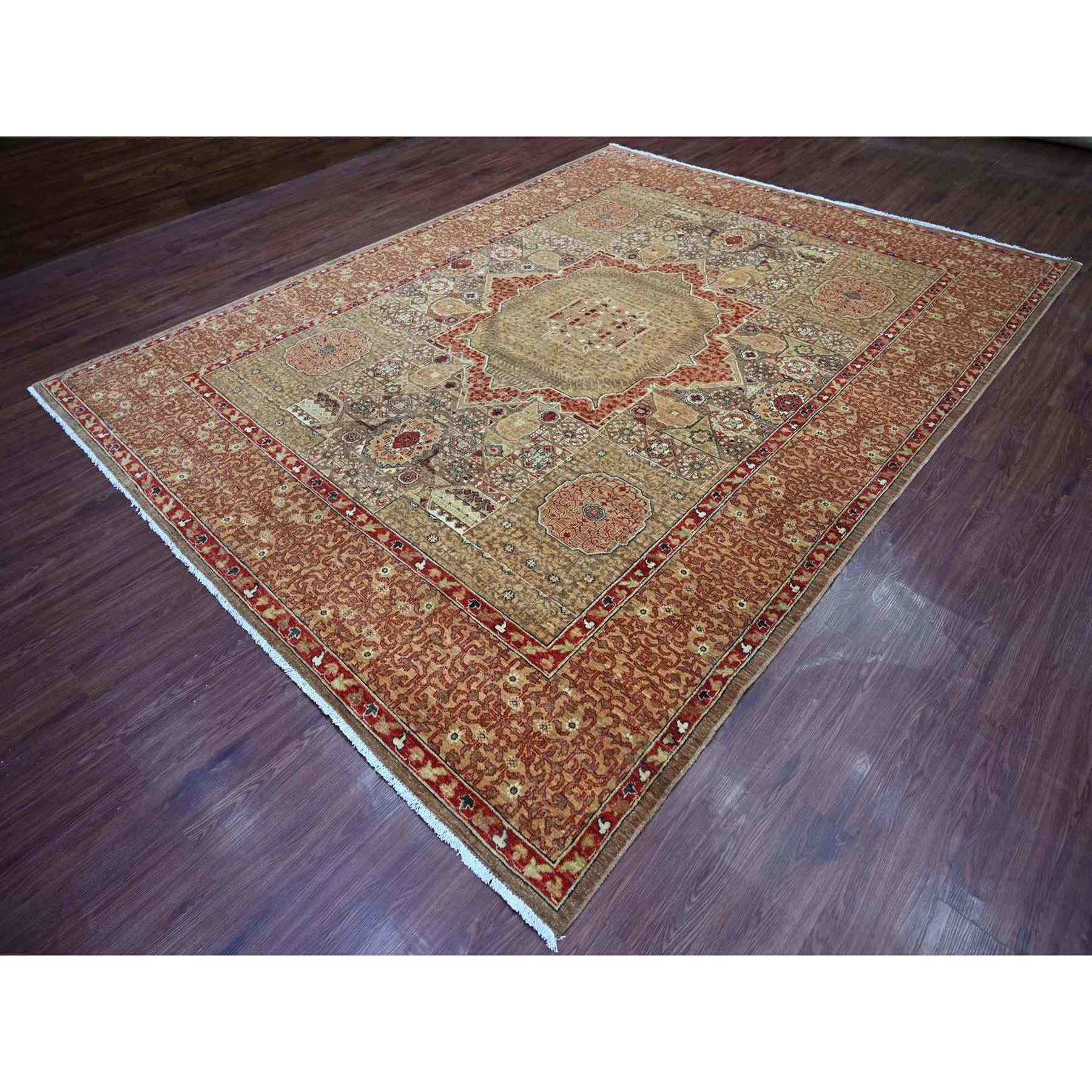Mamluk-Hand-Knotted-Rug-110505