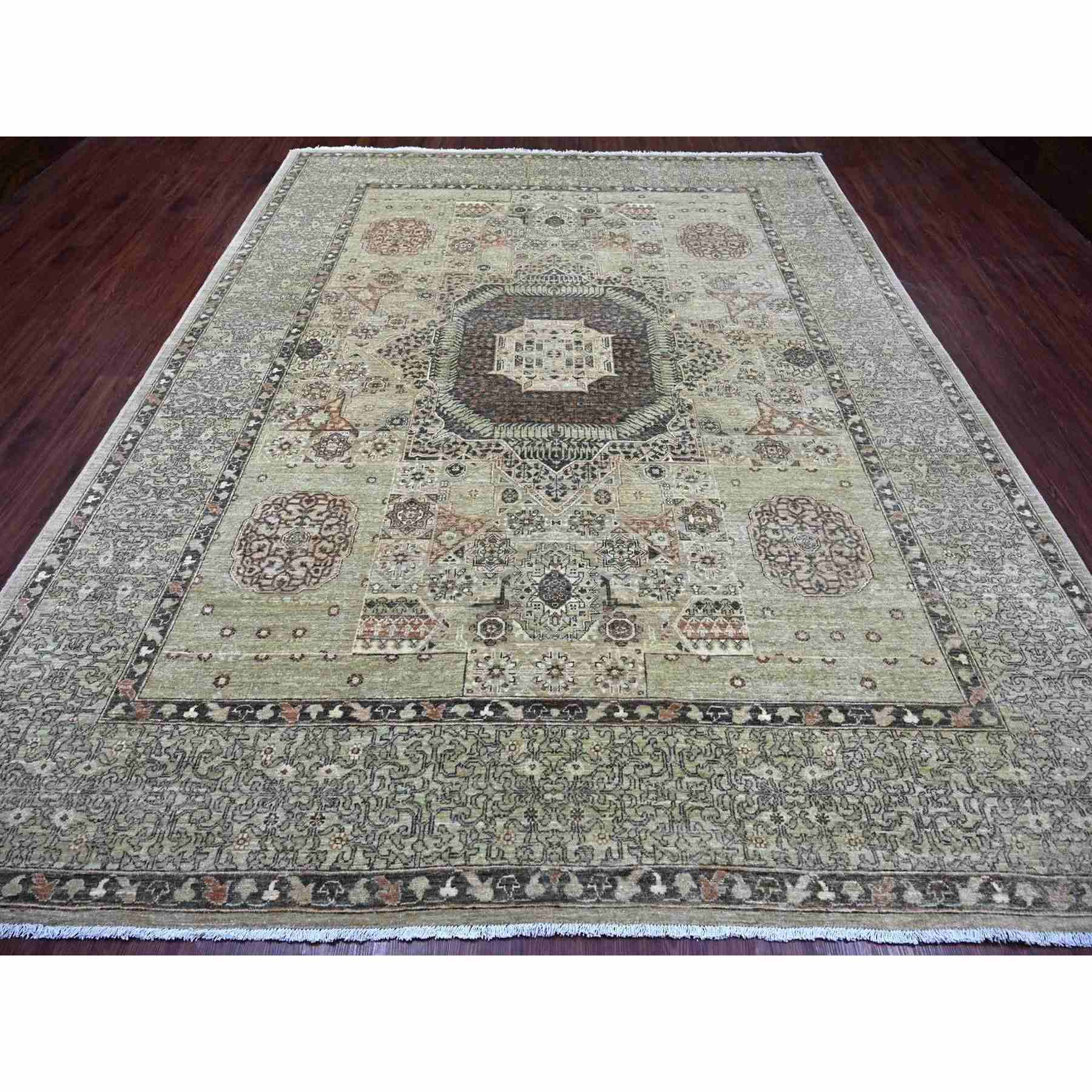 Mamluk-Hand-Knotted-Rug-110510