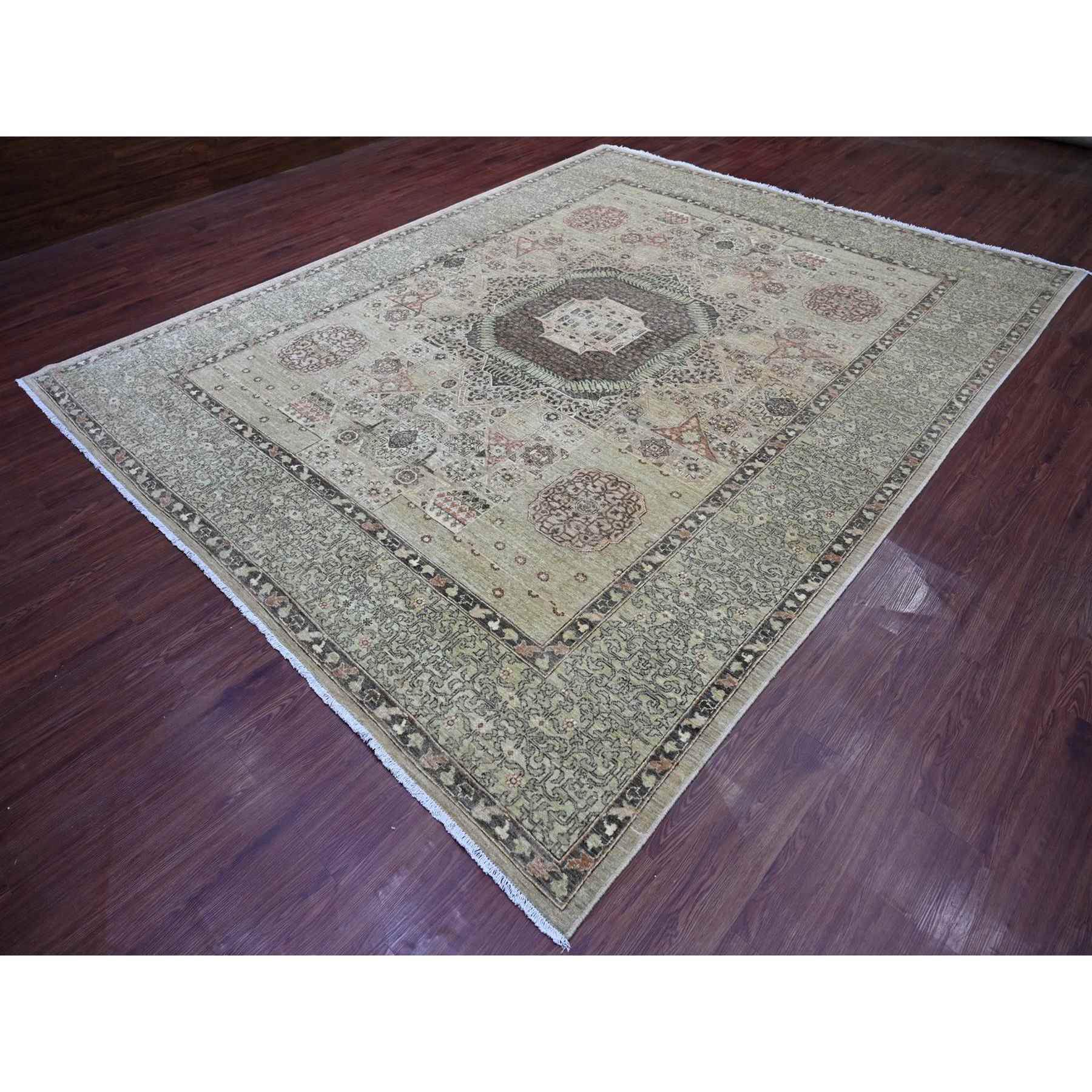 Mamluk-Hand-Knotted-Rug-110510