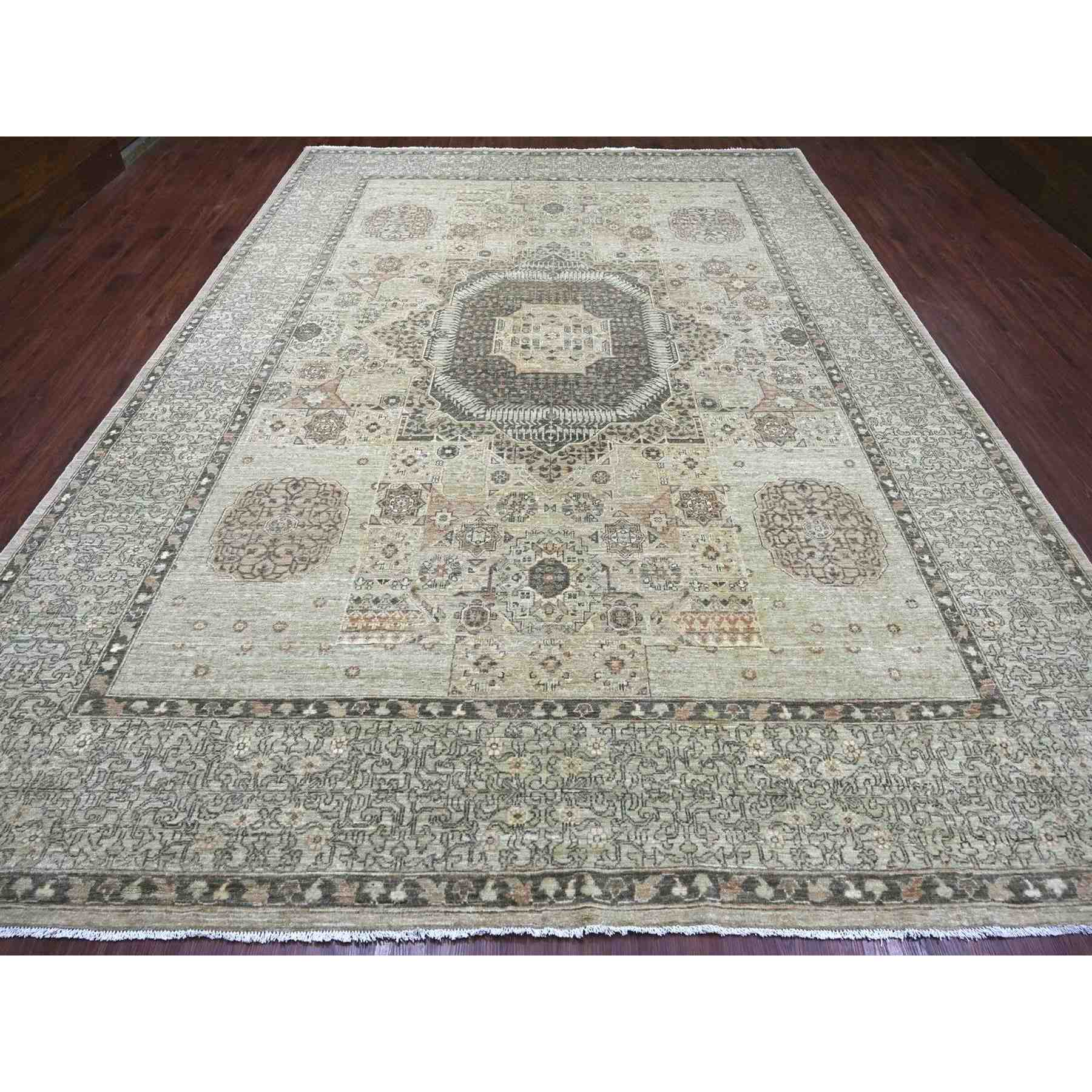 Mamluk-Hand-Knotted-Rug-110520