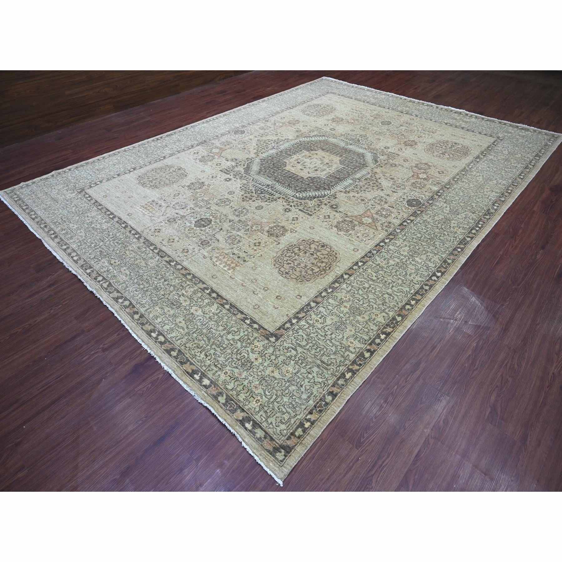 Mamluk-Hand-Knotted-Rug-110520
