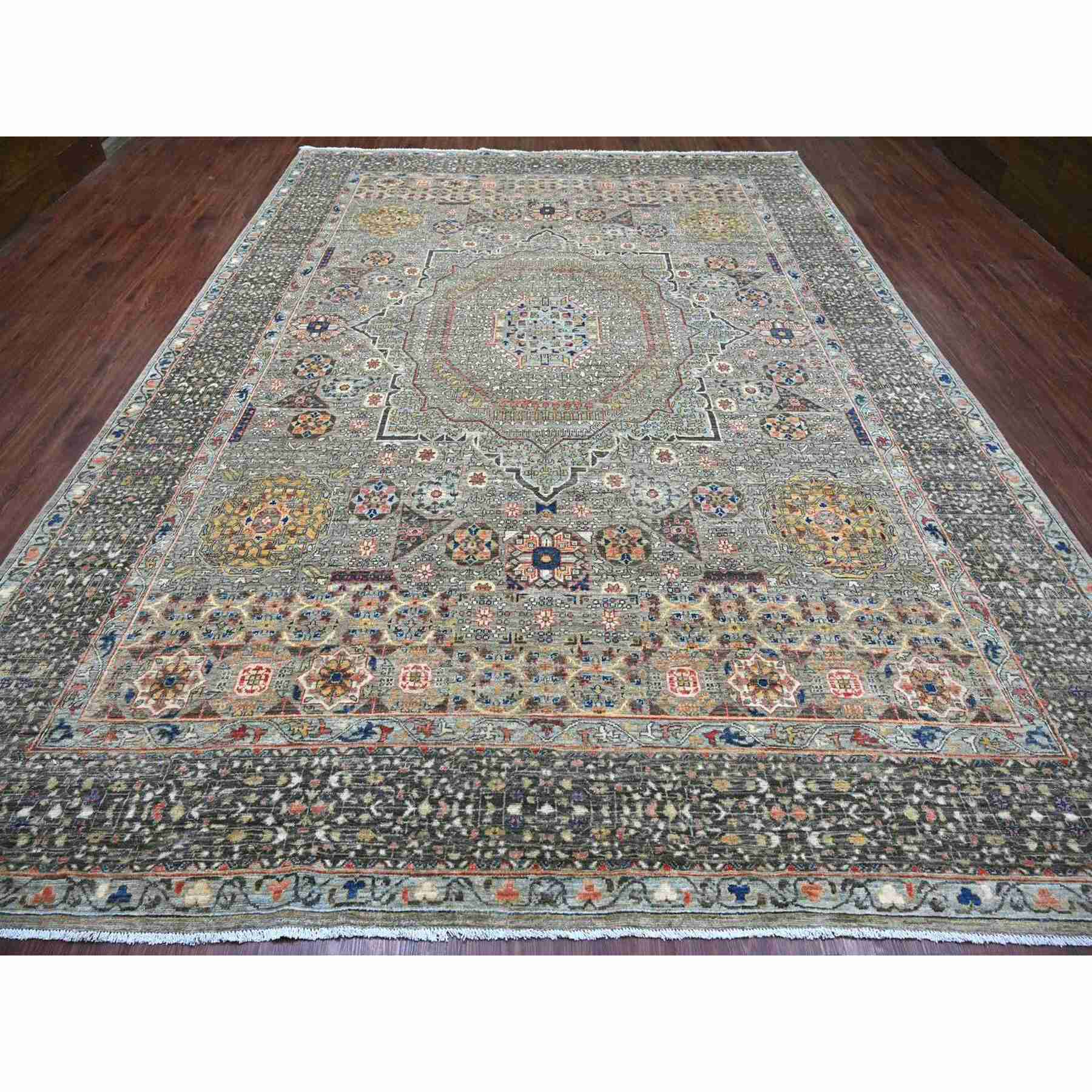 Mamluk-Hand-Knotted-Rug-110525