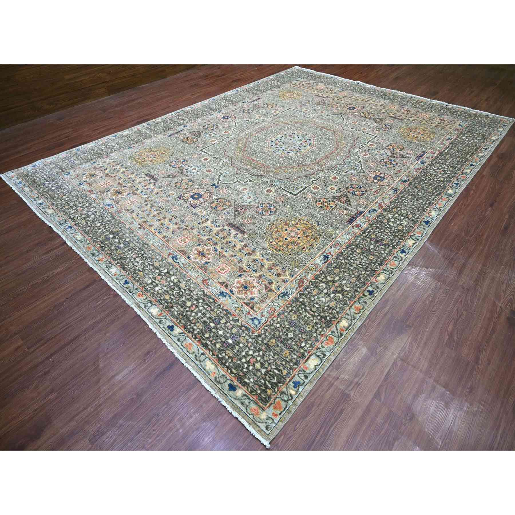 Mamluk-Hand-Knotted-Rug-110525