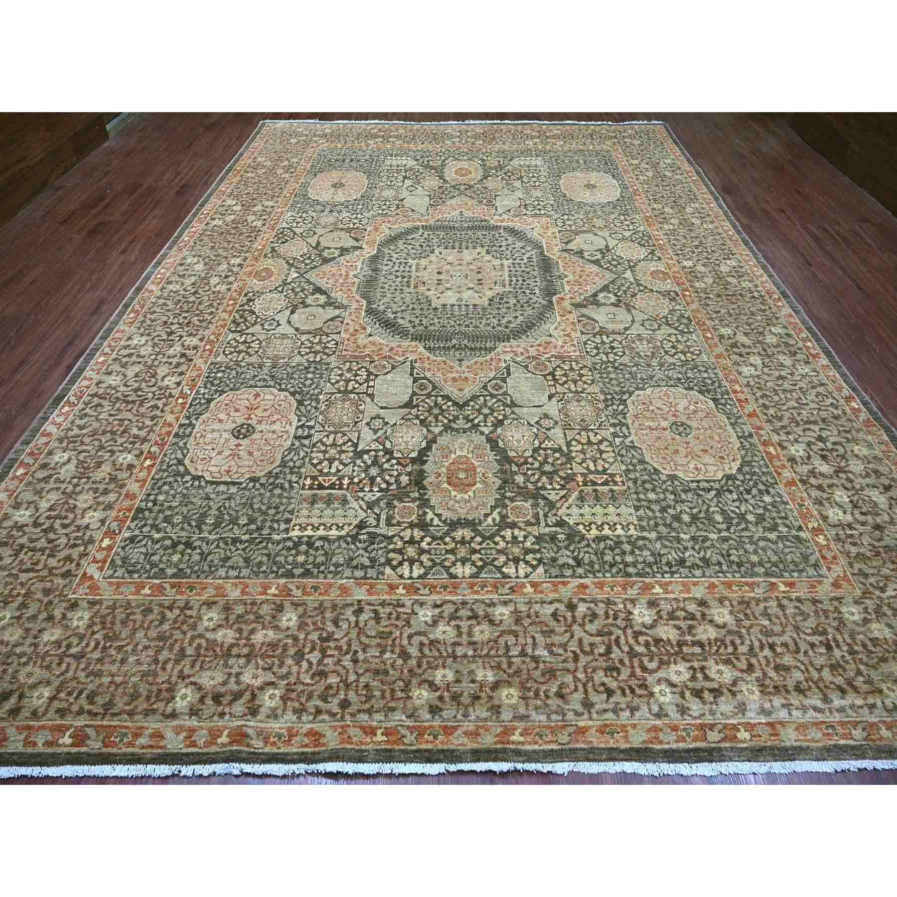Mamluk-Hand-Knotted-Rug-110540
