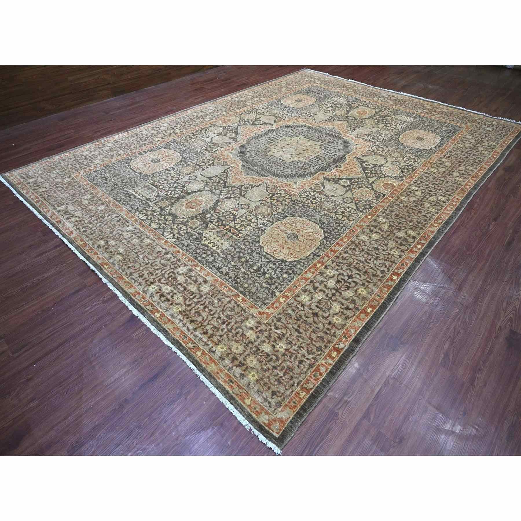 Mamluk-Hand-Knotted-Rug-110540