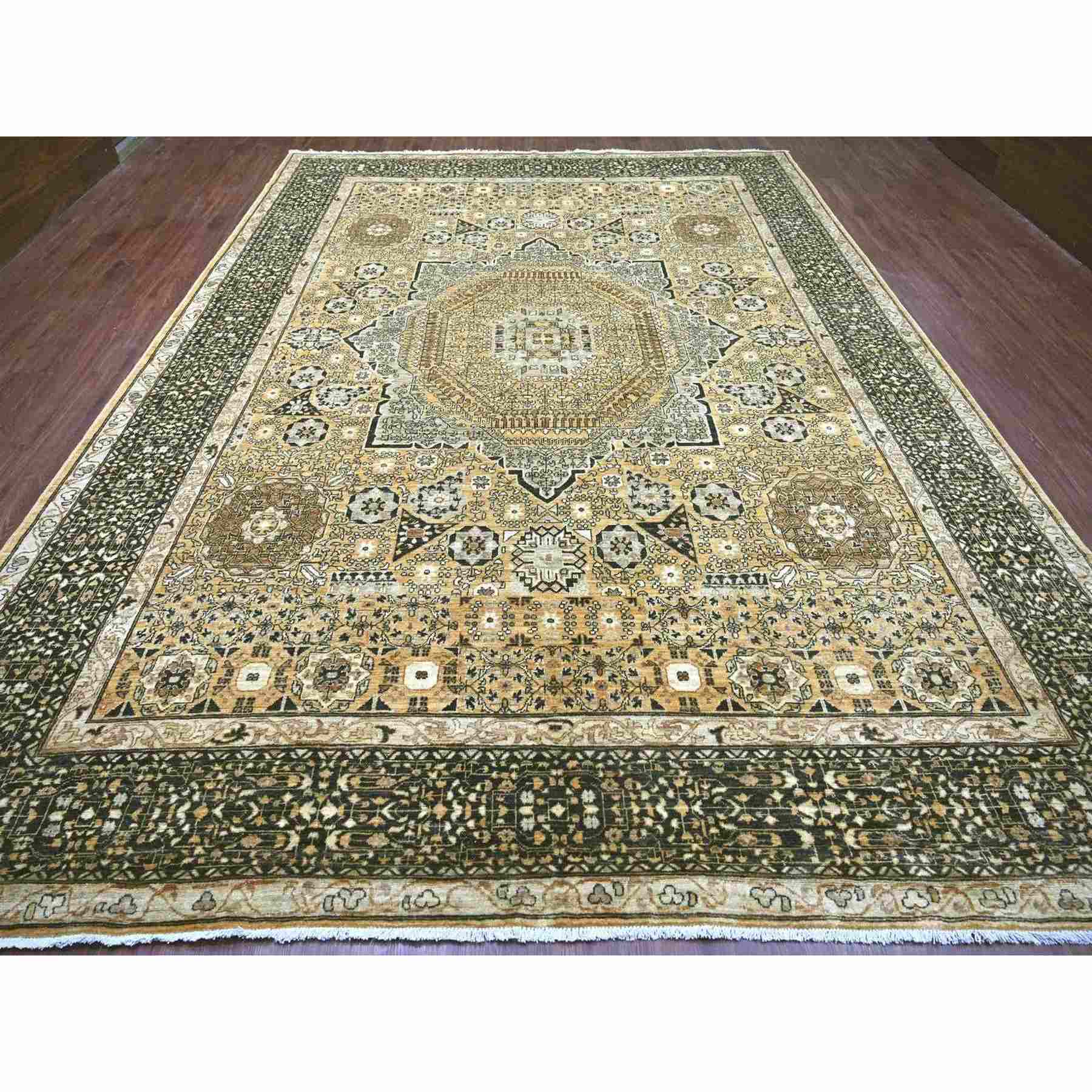 Mamluk-Hand-Knotted-Rug-110545