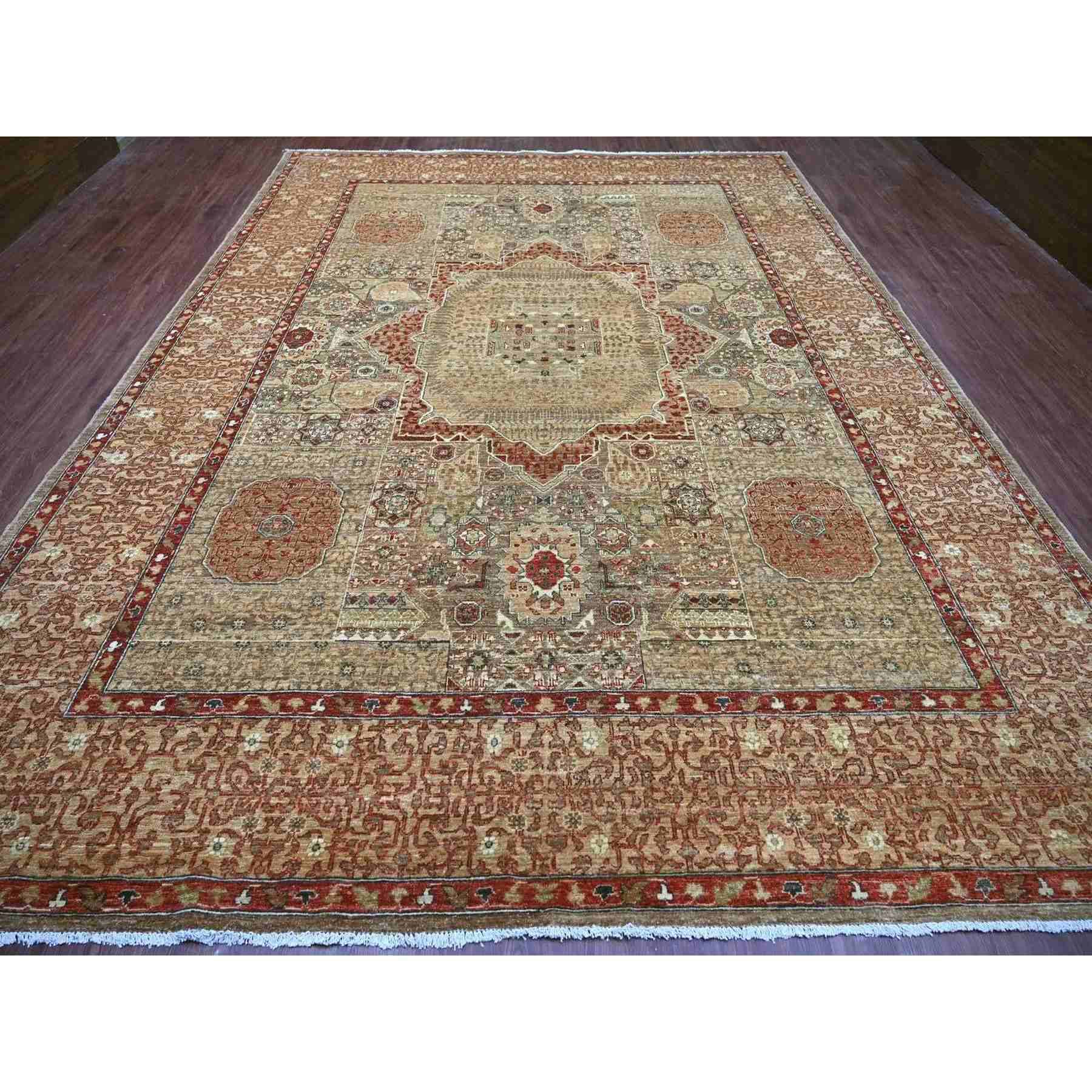 Mamluk-Hand-Knotted-Rug-110550