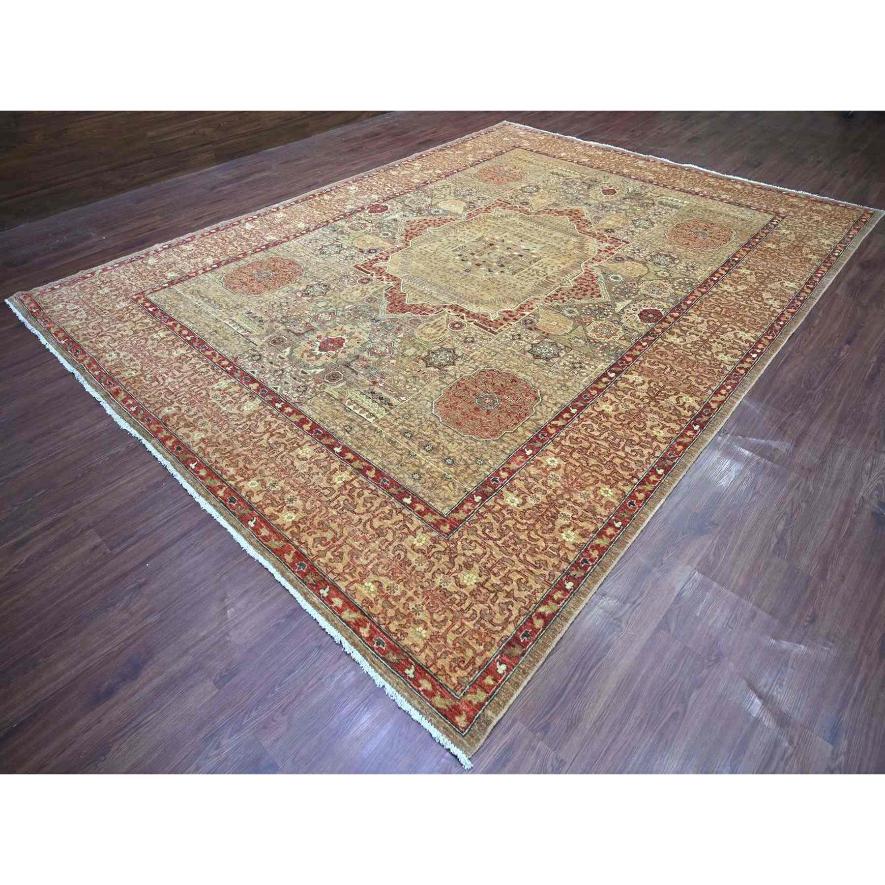 Mamluk-Hand-Knotted-Rug-110550