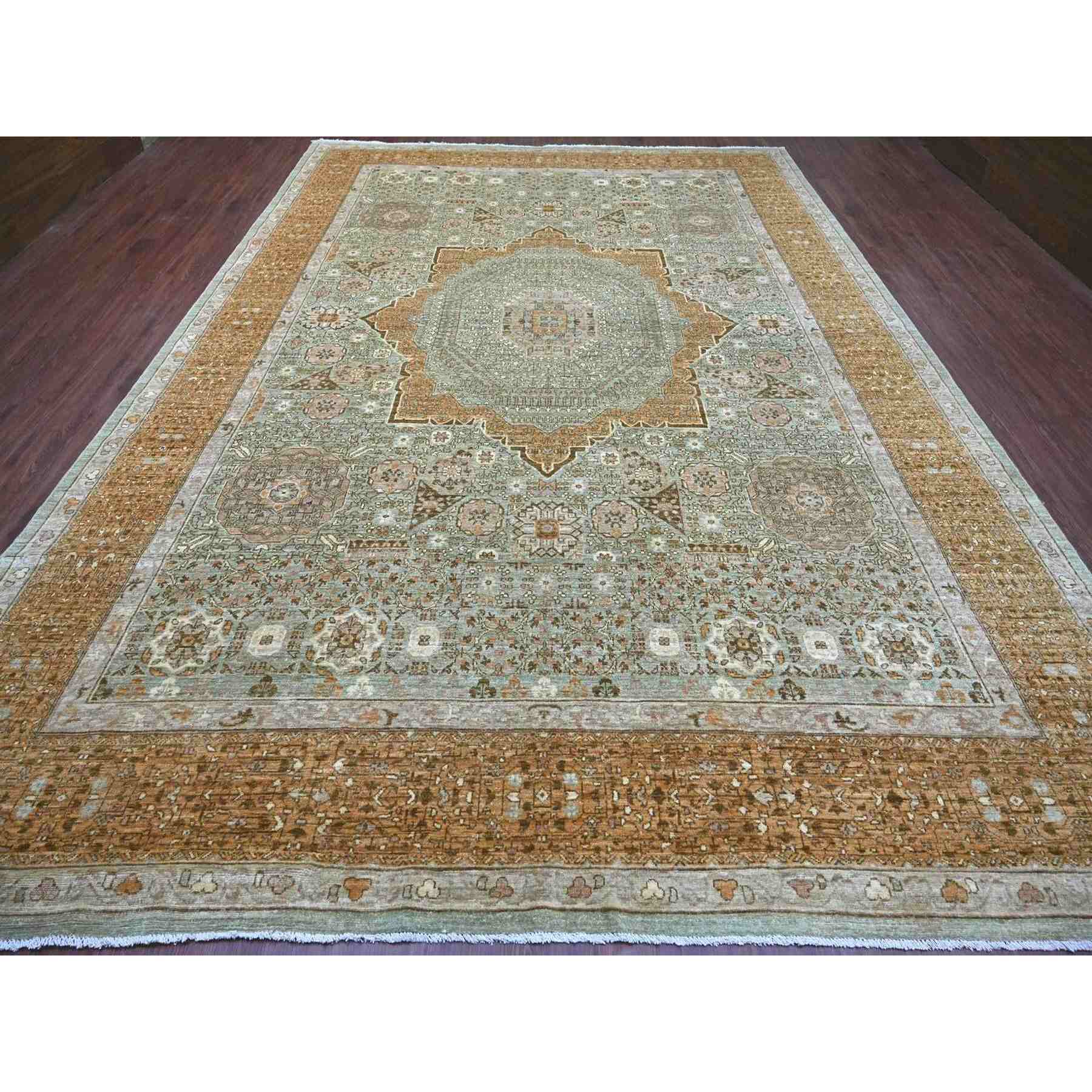 Mamluk-Hand-Knotted-Rug-110555
