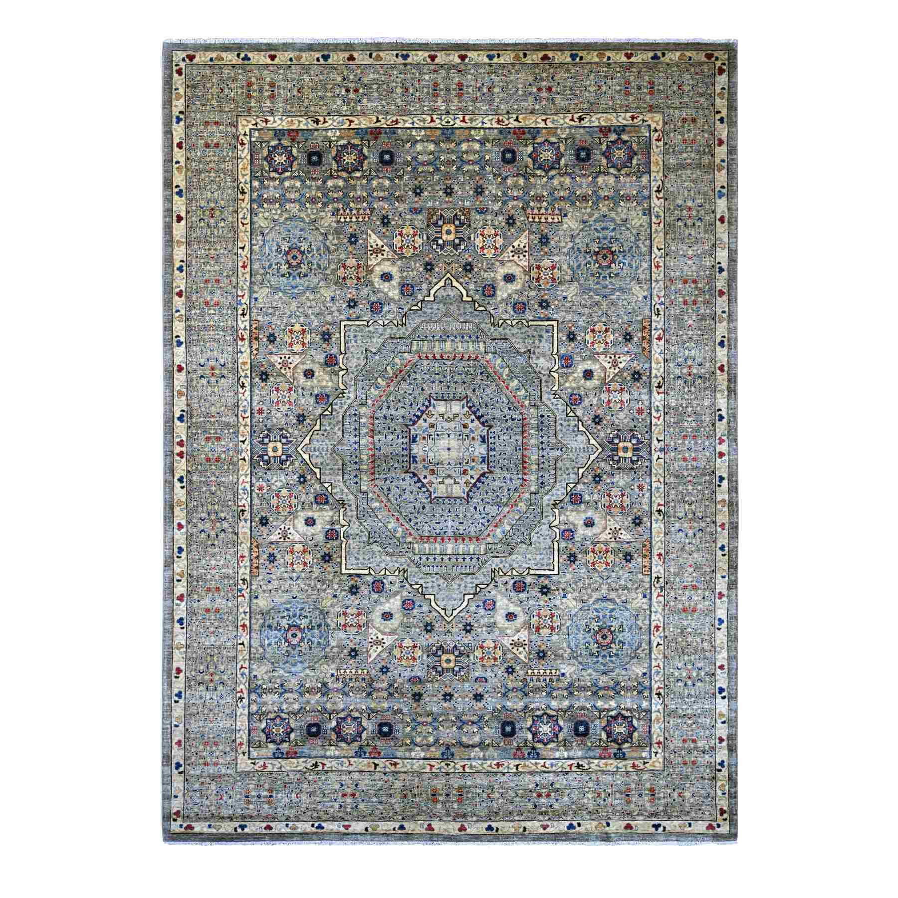 Mamluk-Hand-Knotted-Rug-110570