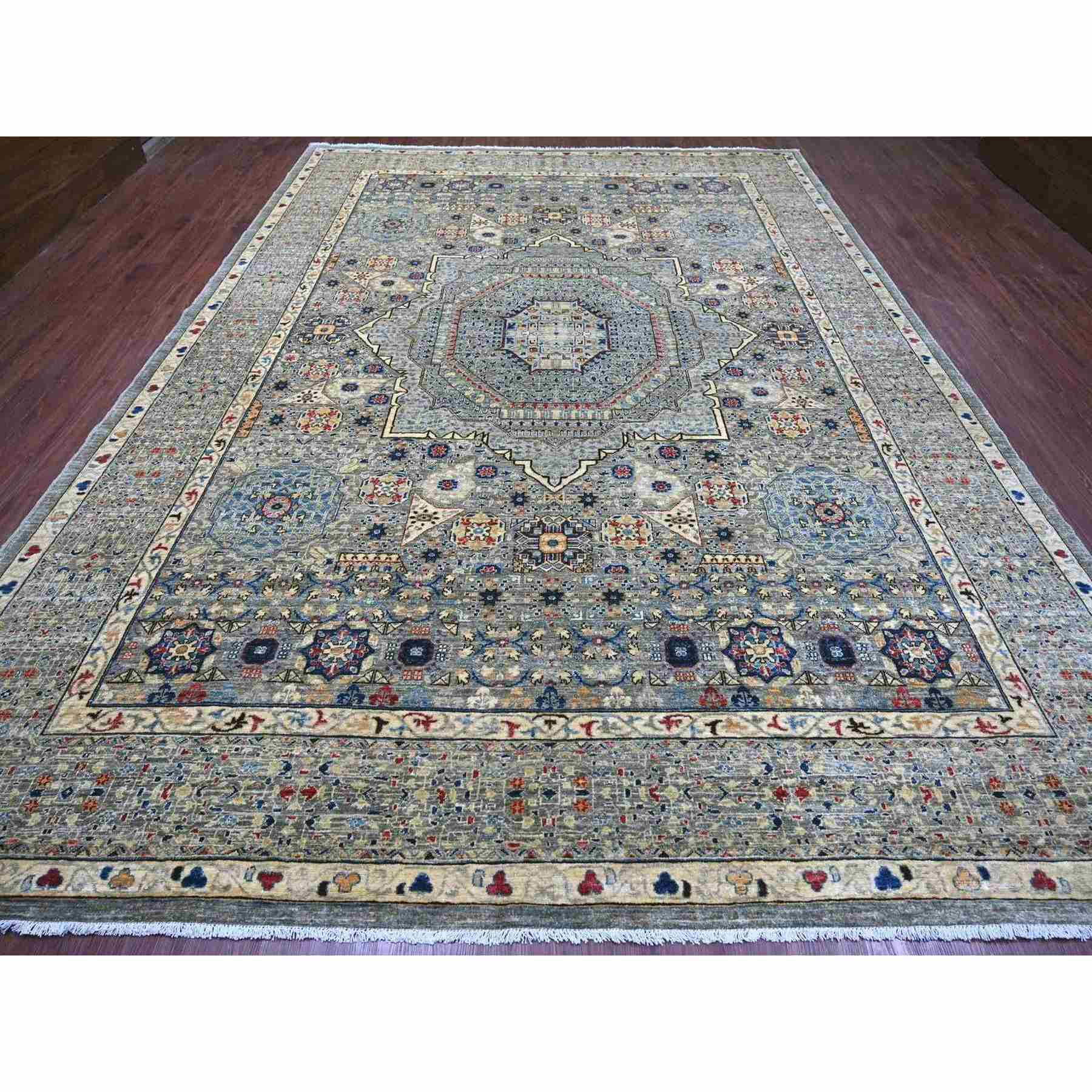 Mamluk-Hand-Knotted-Rug-110570
