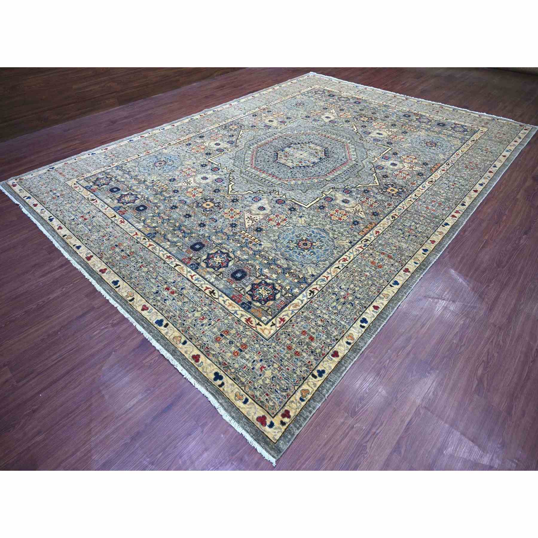 Mamluk-Hand-Knotted-Rug-110570