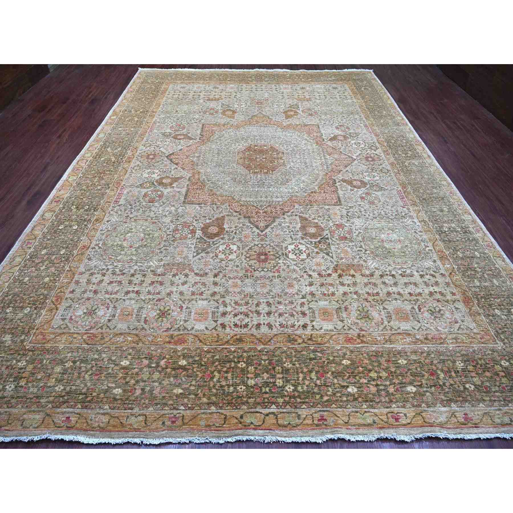 Mamluk-Hand-Knotted-Rug-110575