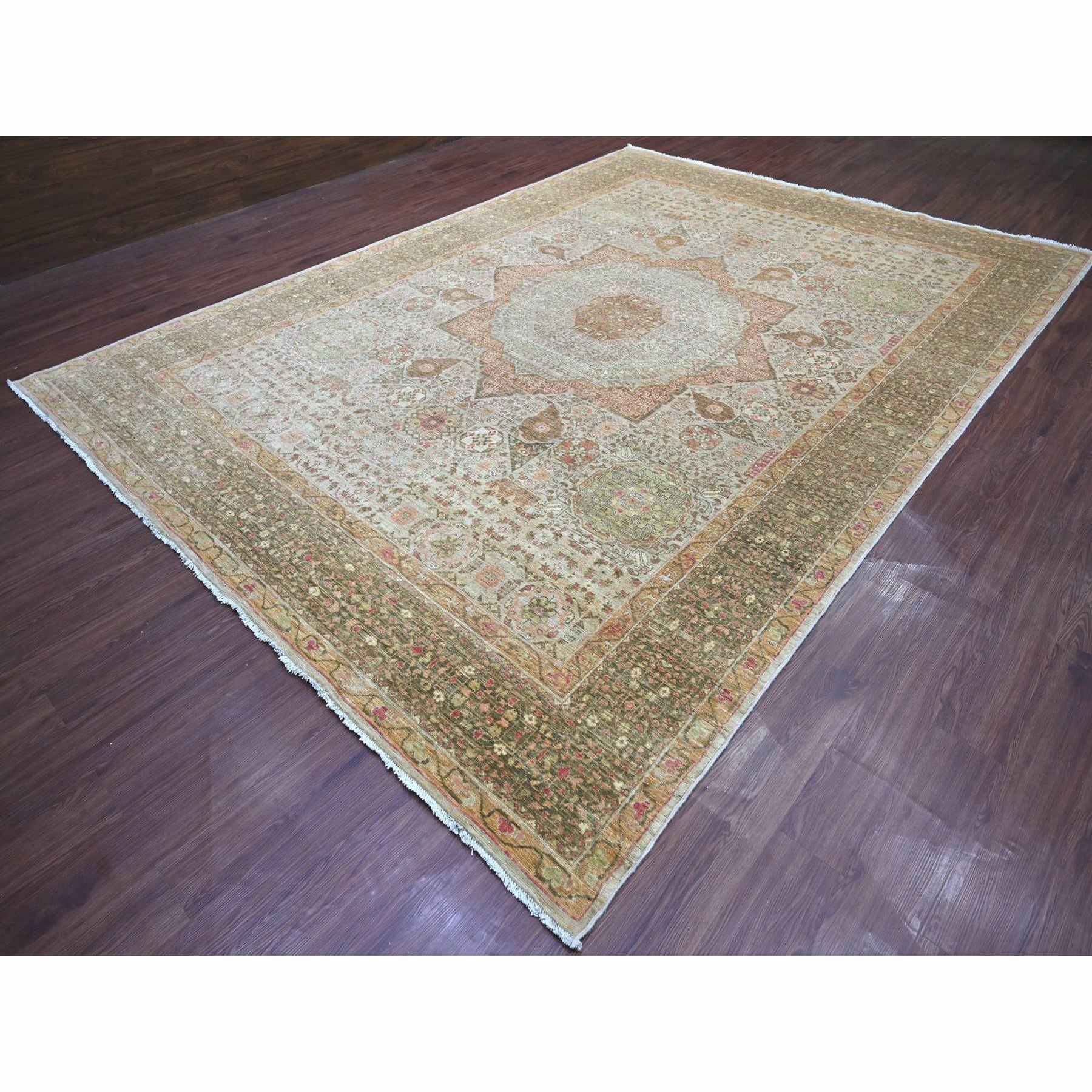 Mamluk-Hand-Knotted-Rug-110575