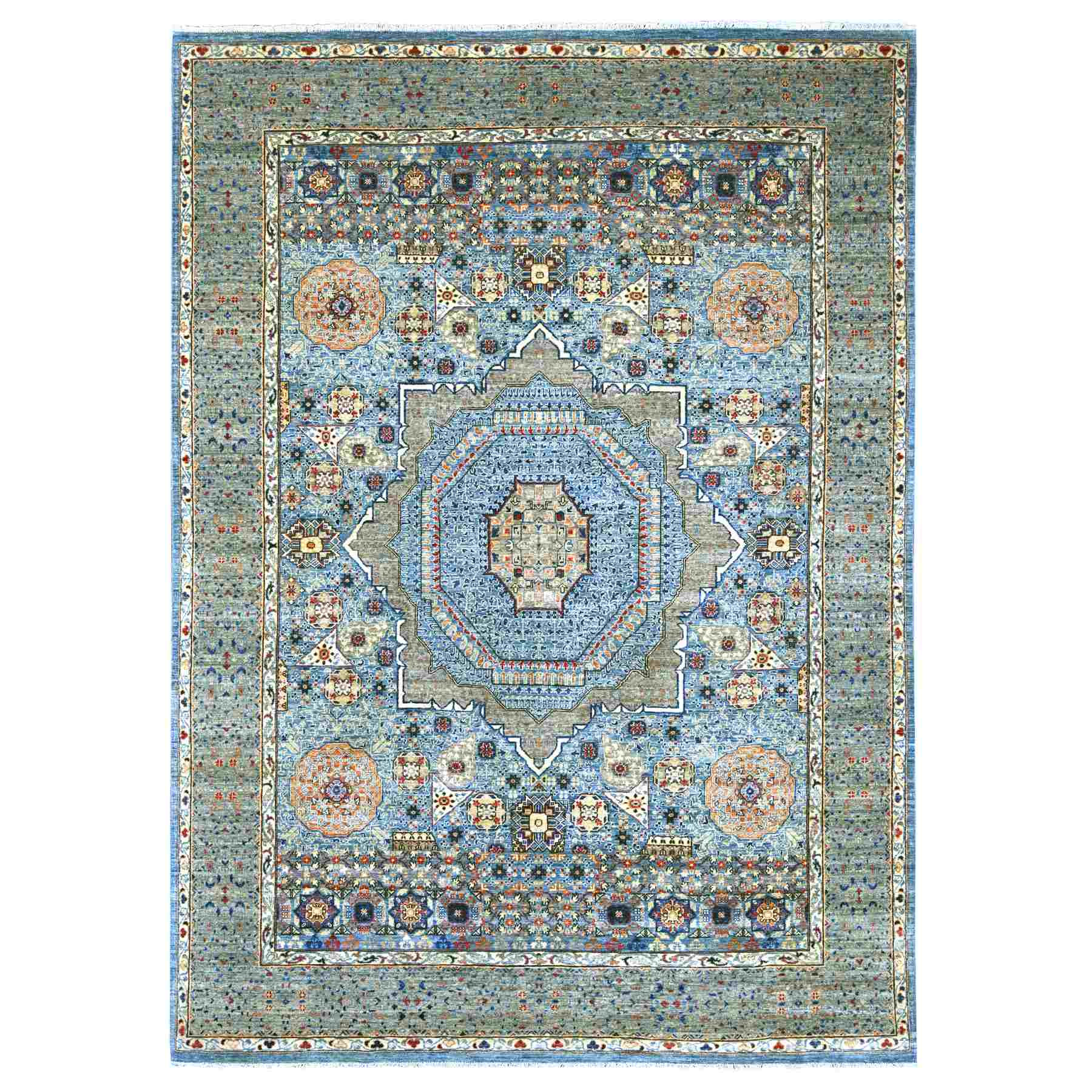 Mamluk-Hand-Knotted-Rug-110580