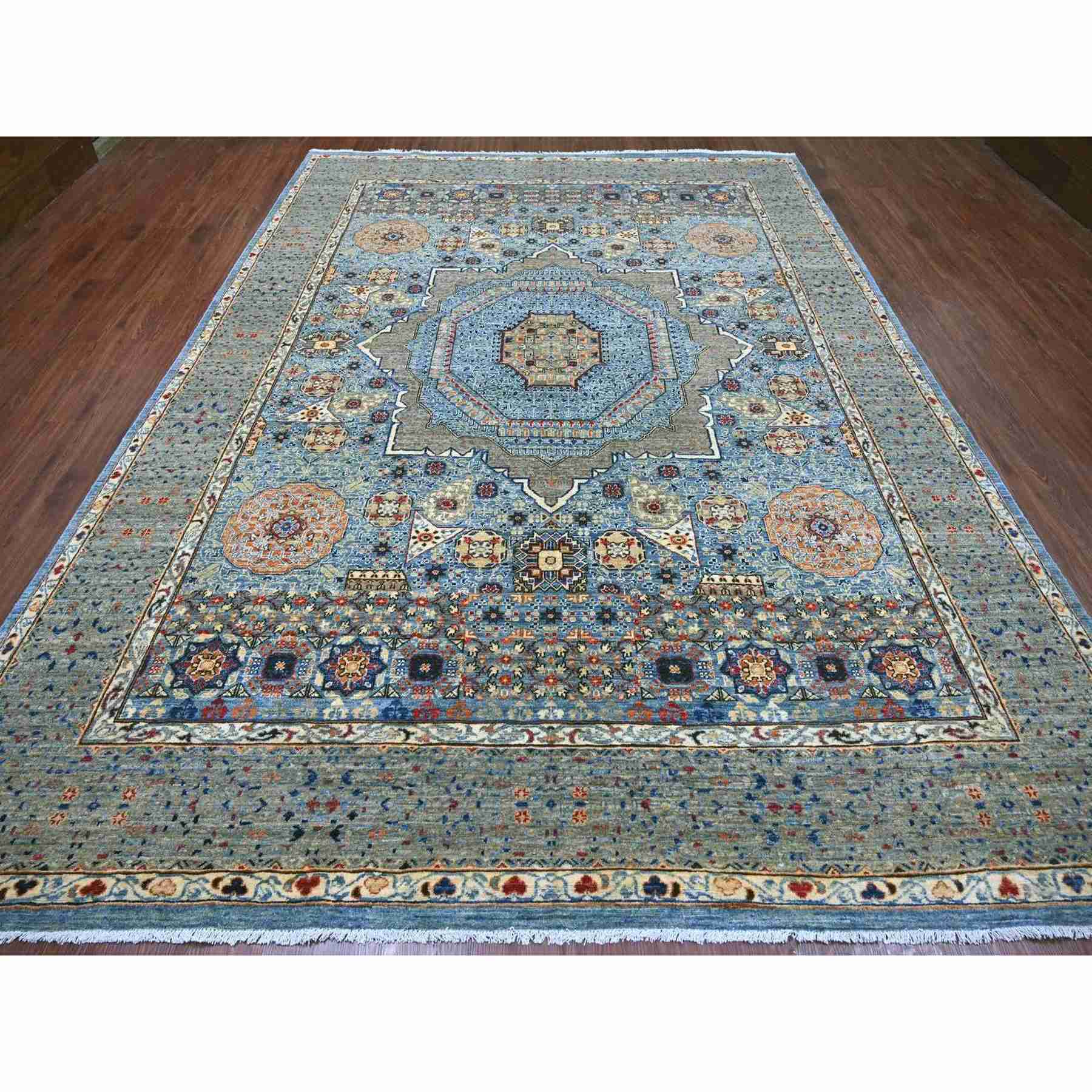 Mamluk-Hand-Knotted-Rug-110580