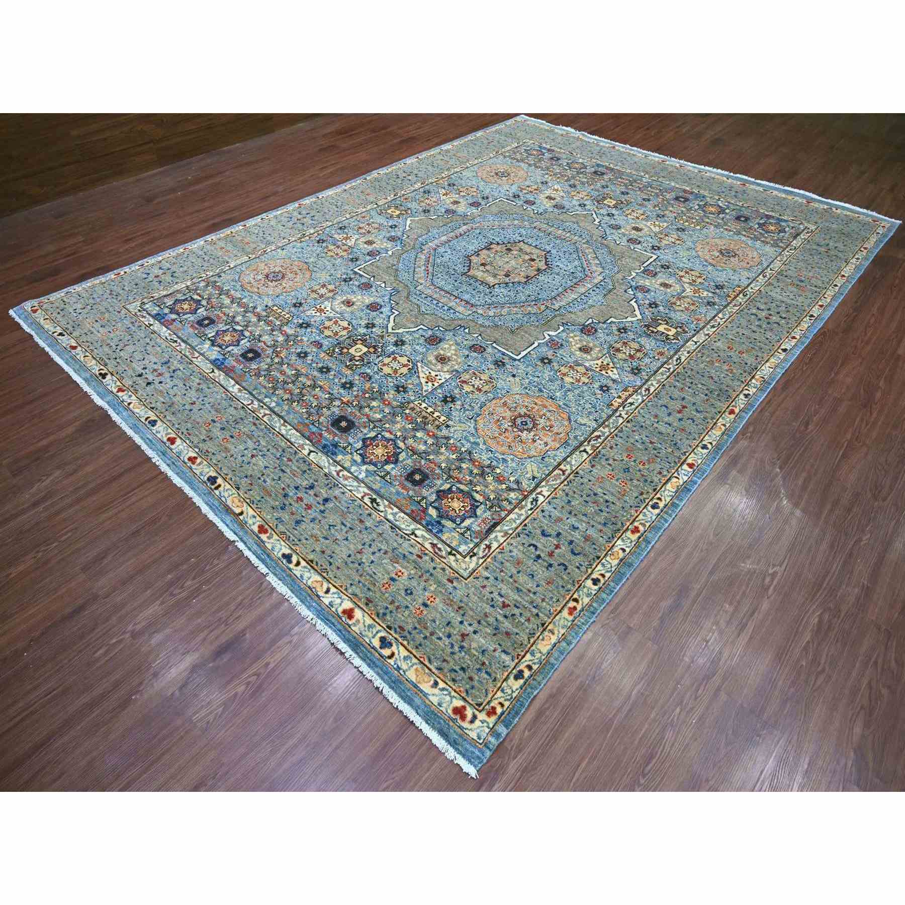 Mamluk-Hand-Knotted-Rug-110580