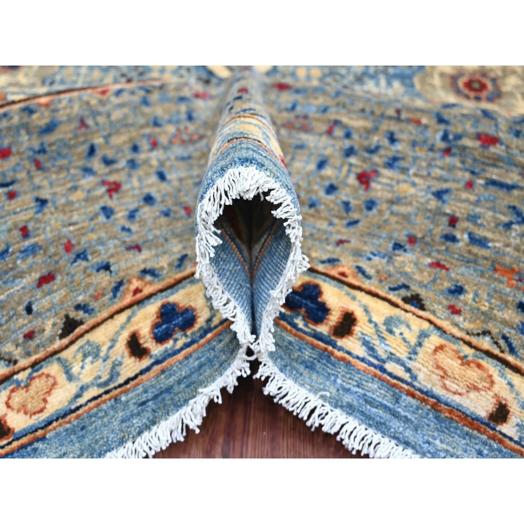 Mamluk-Hand-Knotted-Rug-110580