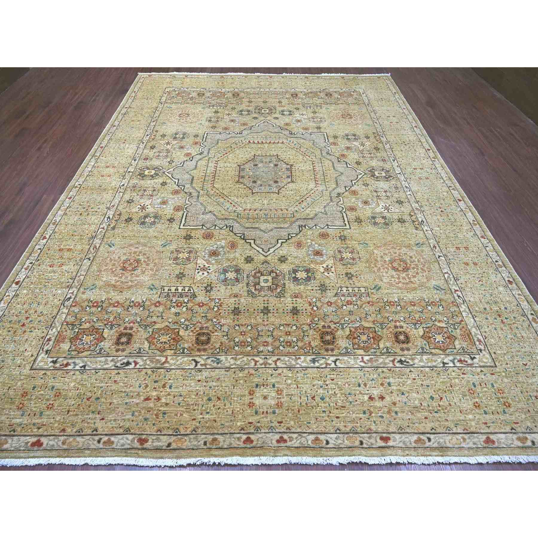 Mamluk-Hand-Knotted-Rug-110585