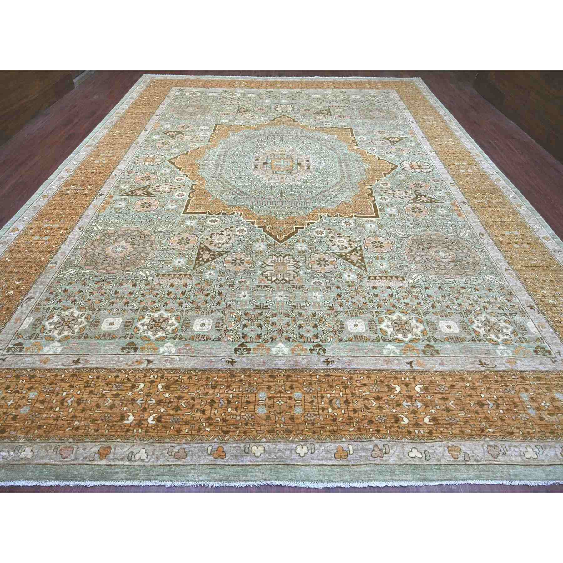 Mamluk-Hand-Knotted-Rug-110700
