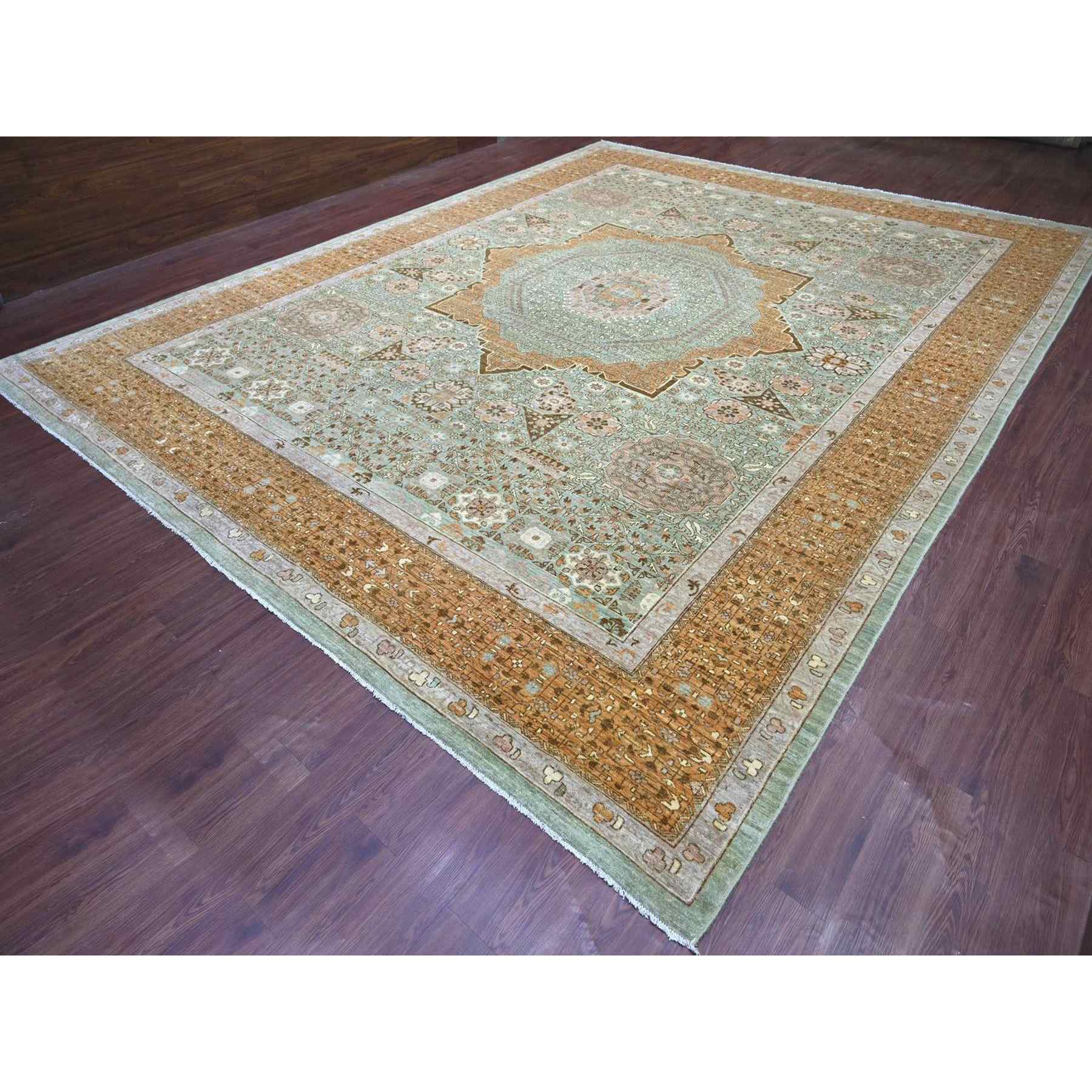 Mamluk-Hand-Knotted-Rug-110700