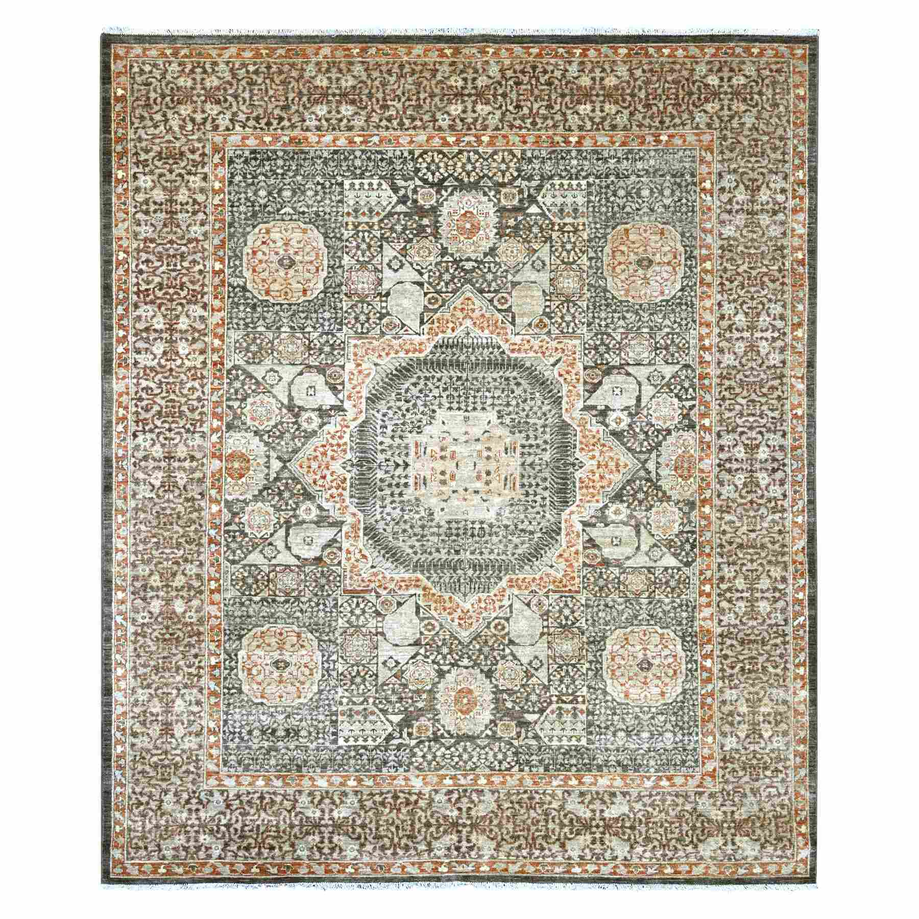 Mamluk-Hand-Knotted-Rug-110825