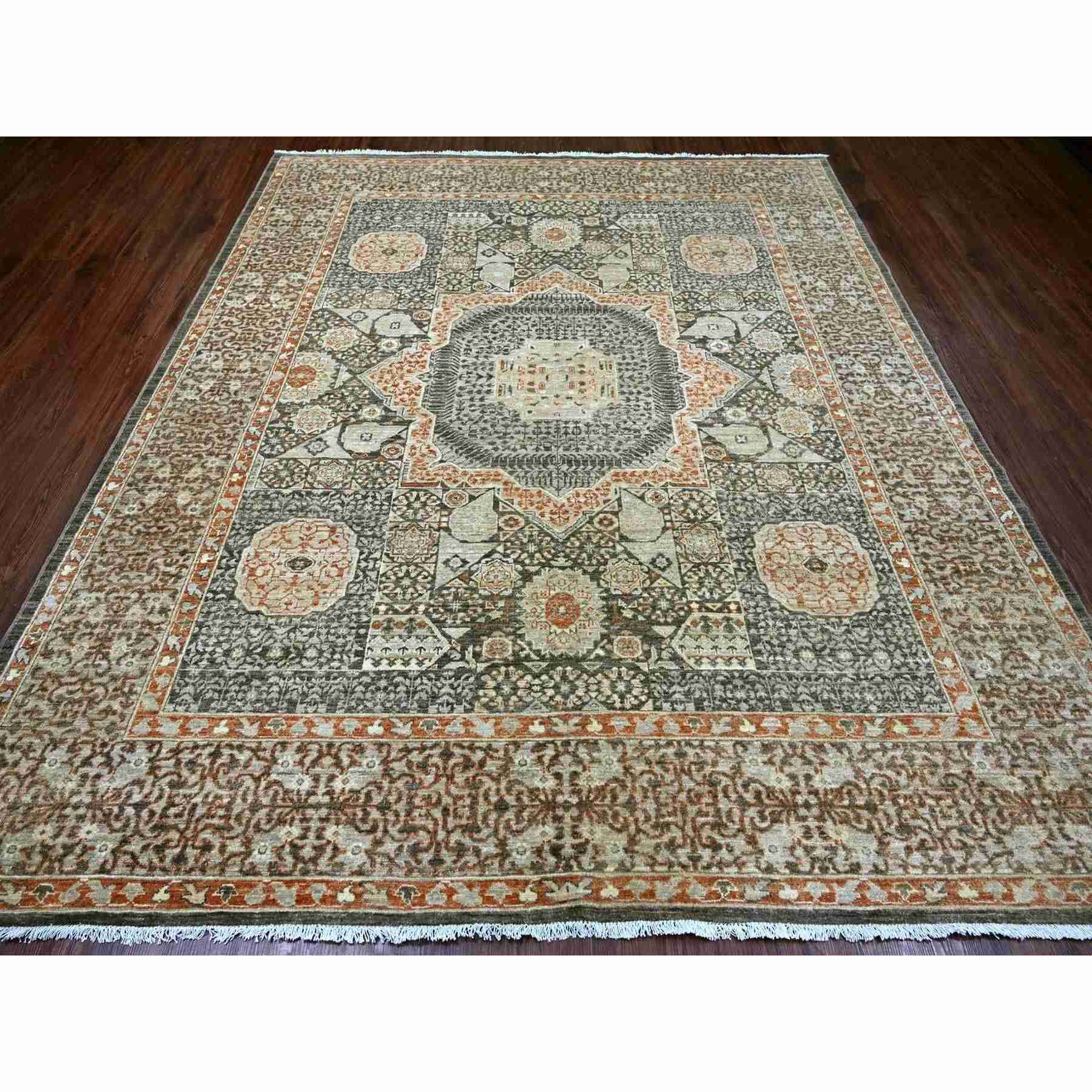 Mamluk-Hand-Knotted-Rug-110825