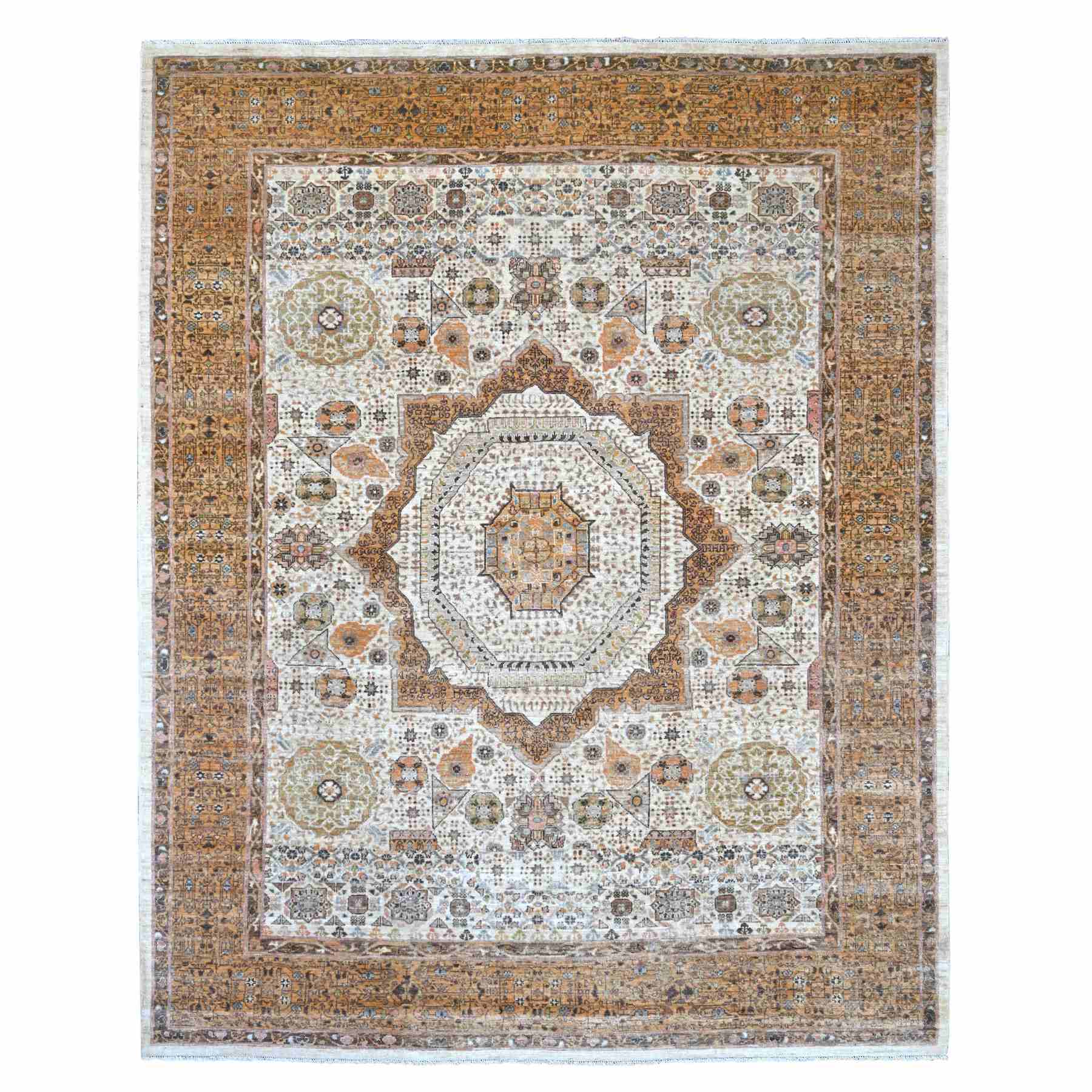 Mamluk-Hand-Knotted-Rug-110830